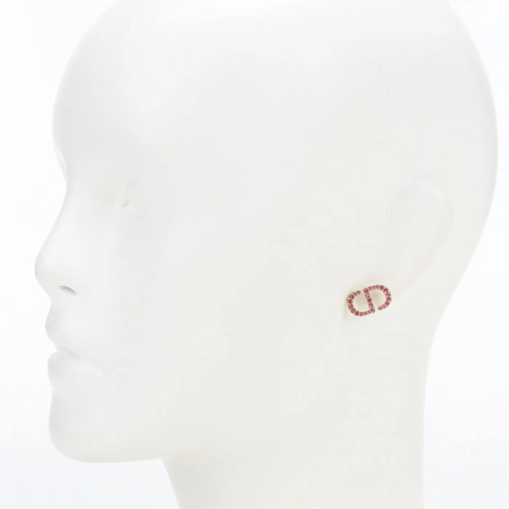 Earrings Stud Gold-Tone Metal - Image 5