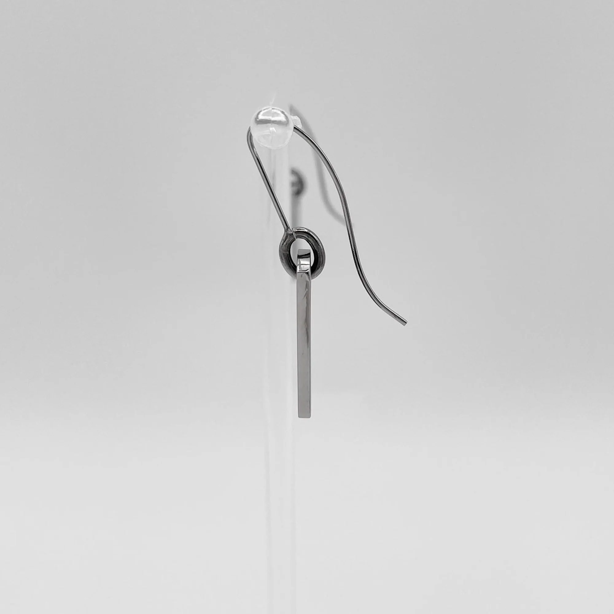 Logo Earrings Metal - Image 3