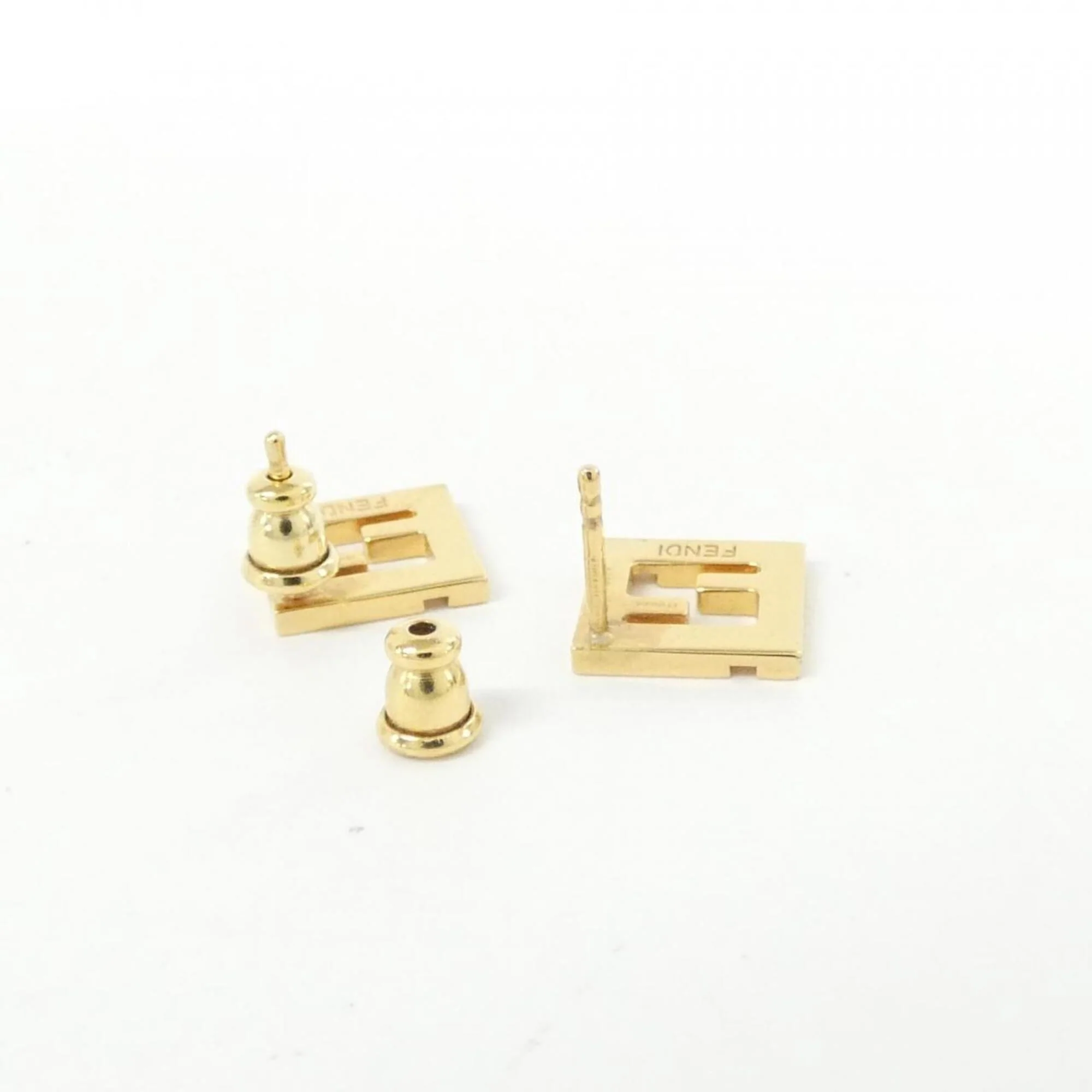 Earrings Gold-Tone Metal - Image 3