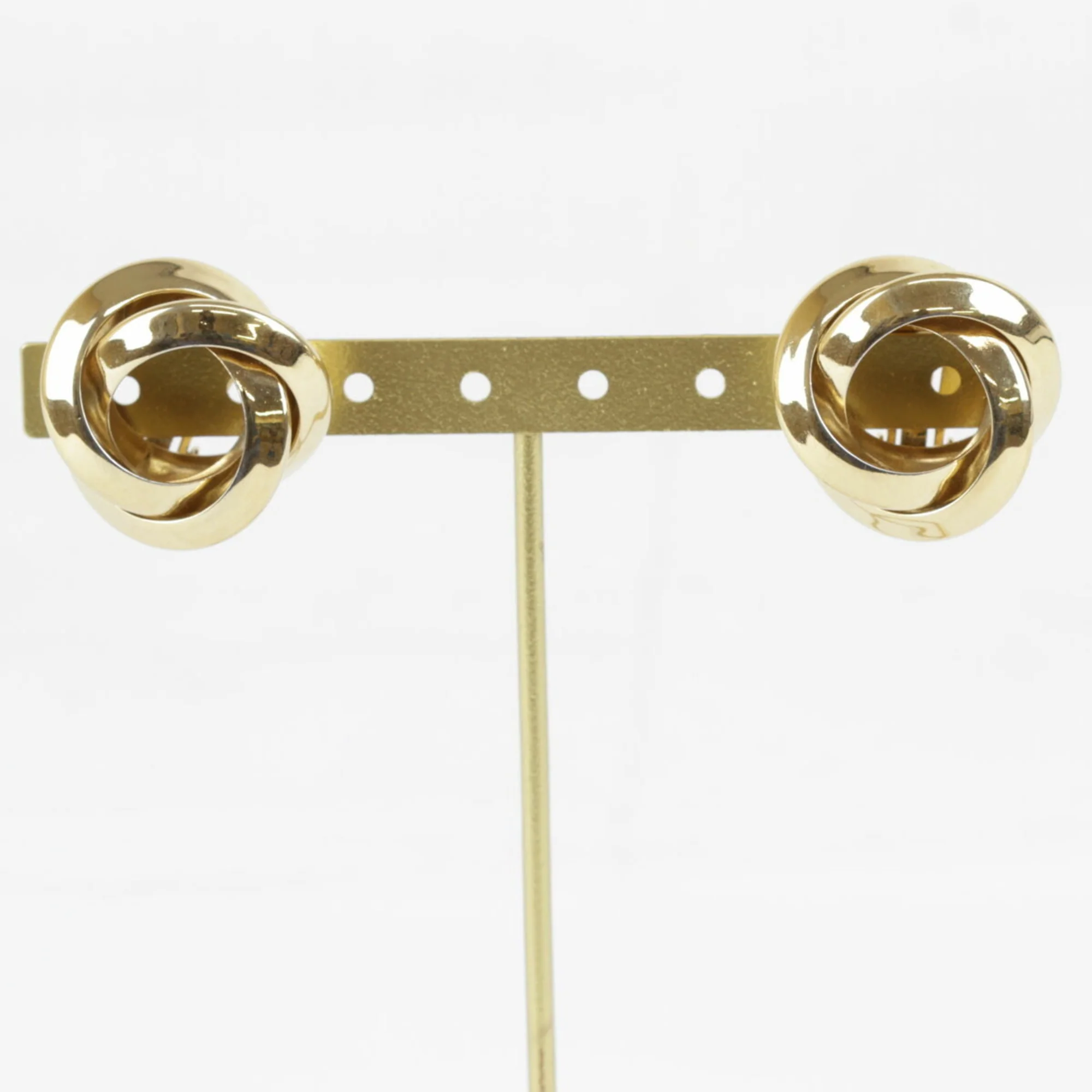 Earrings Gold-Tone Metal