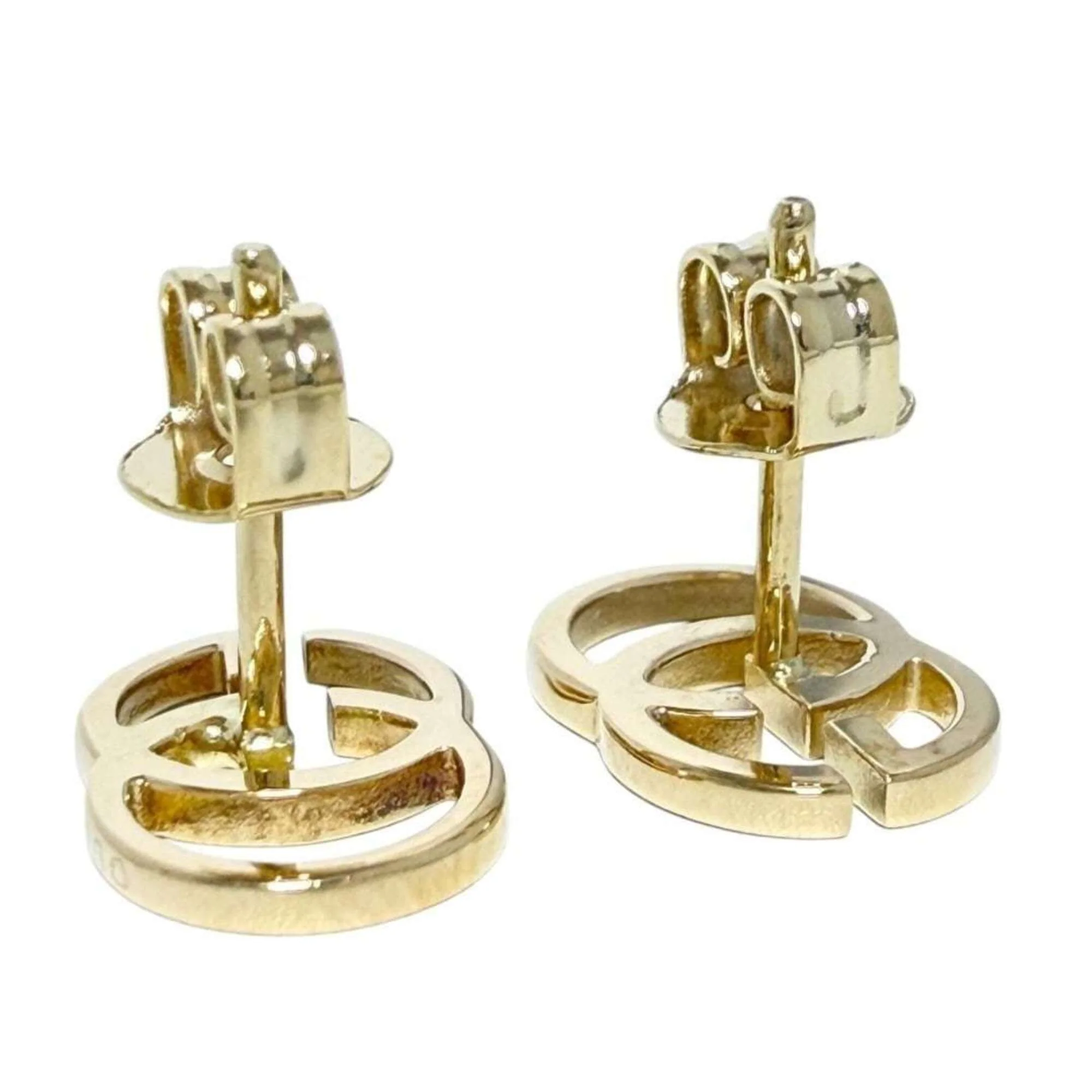 Earrings Metal and 18K Yellow Gold - Image 5