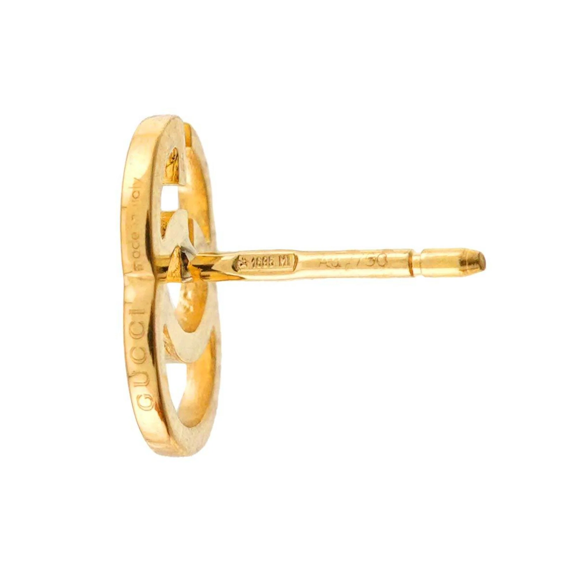 Single Earring 18K Yellow Gold - Image 4