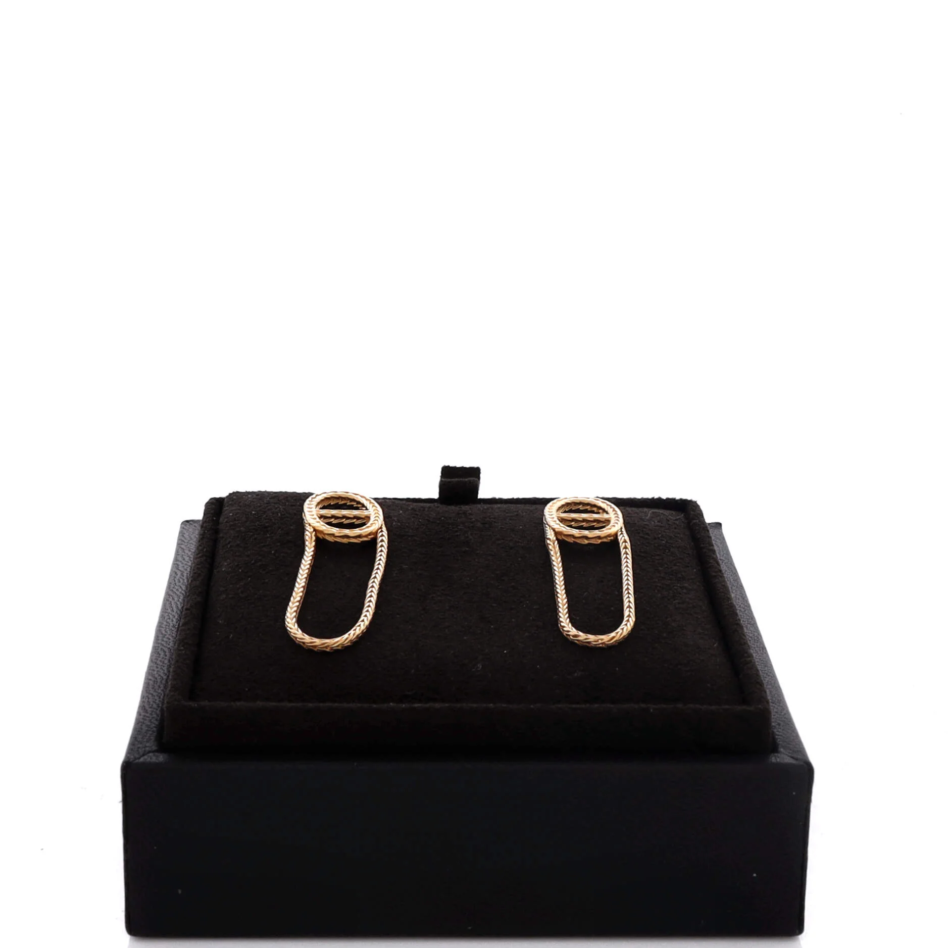 Chain d'Ancre Danae Earrings 18K Yellow Gold - Image 2