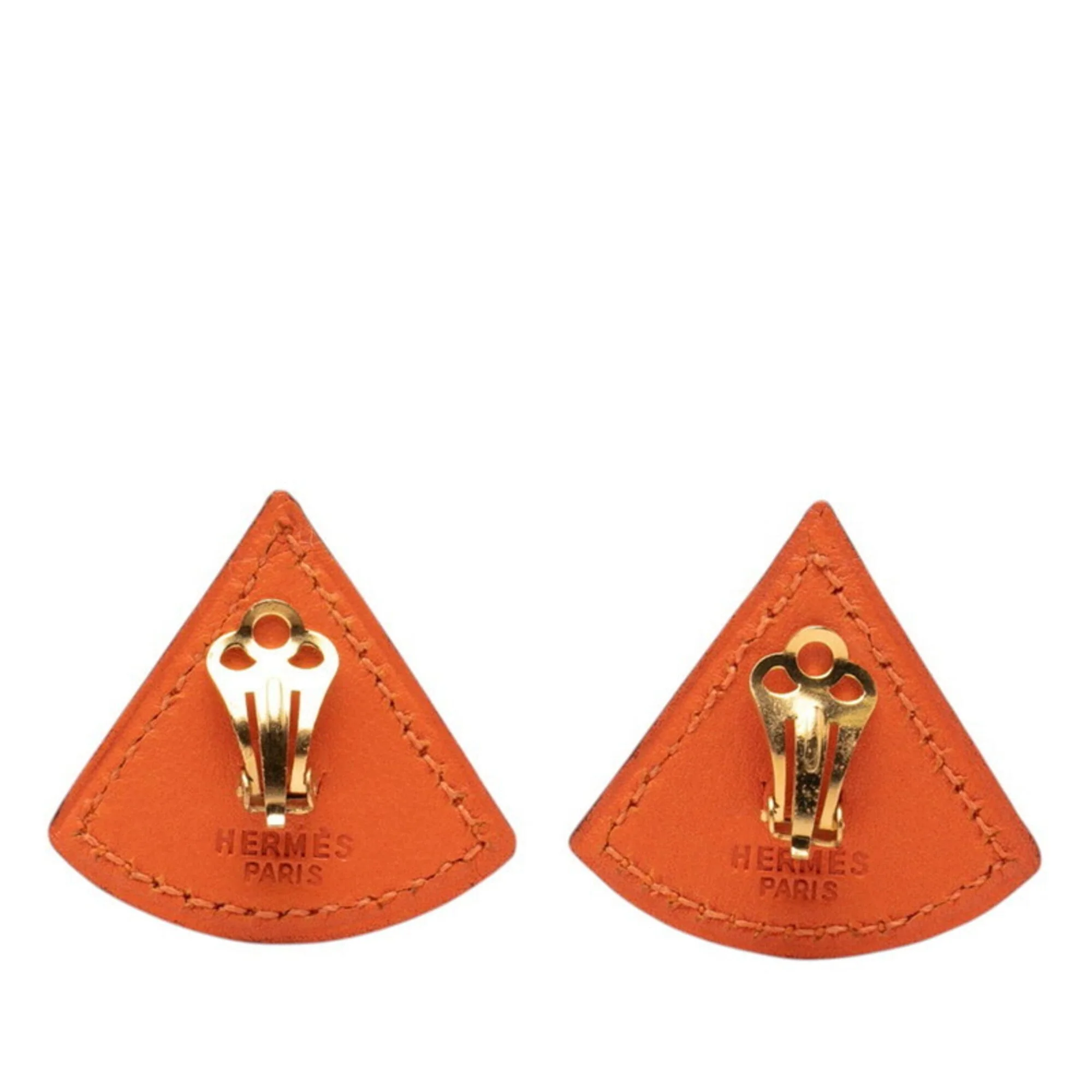 Clip-On Earrings Leather - Image 2