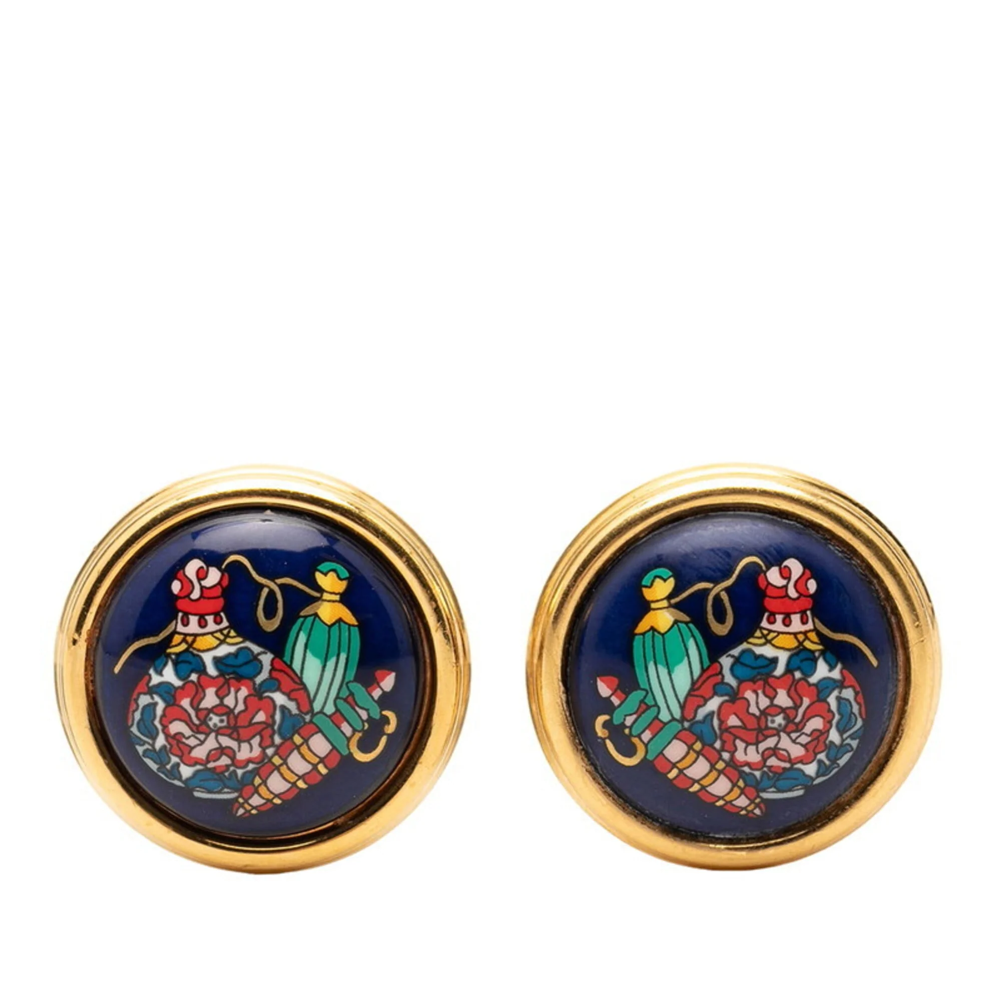Earrings Gold and 18K Yellow Gold