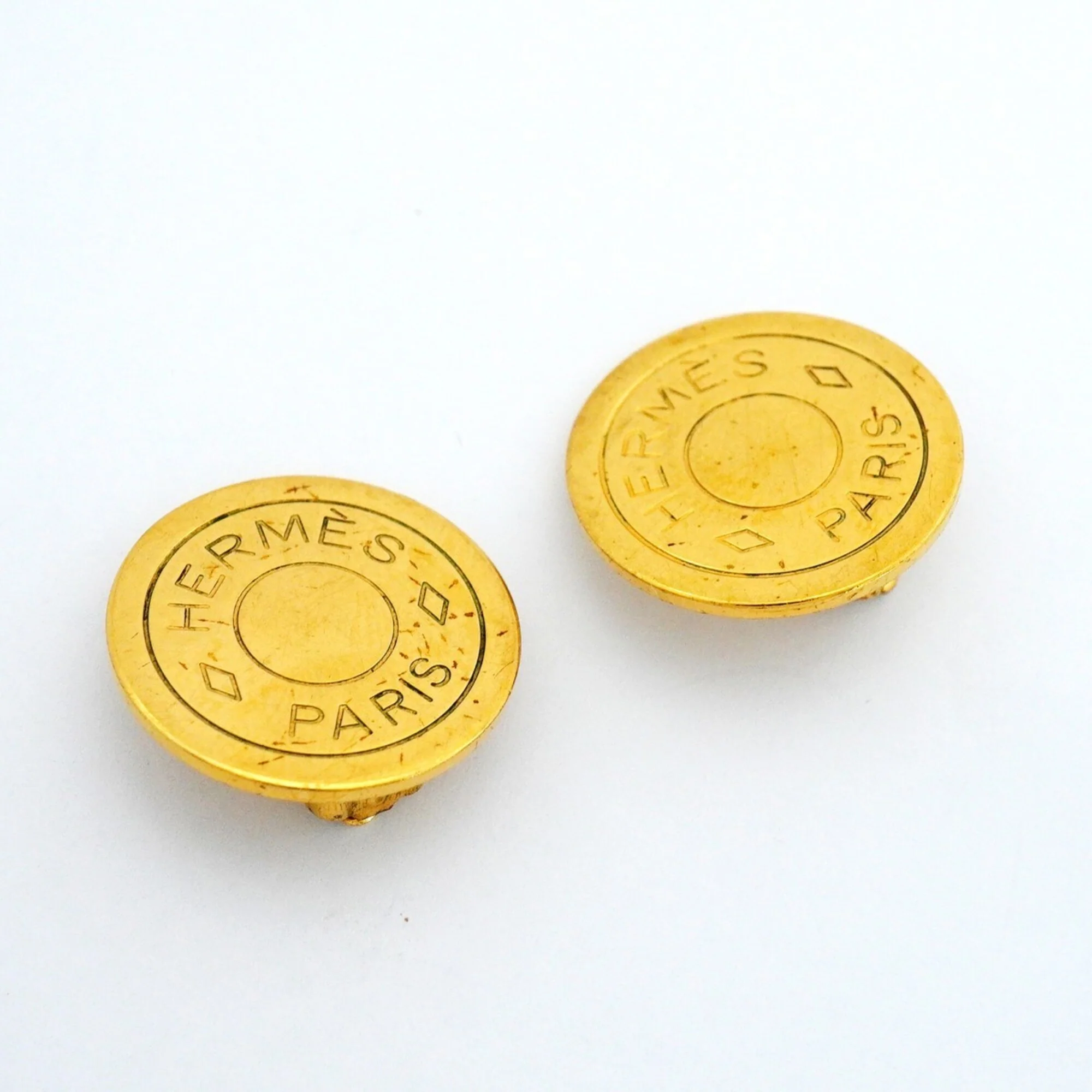 Earrings Gold-Tone Metal - Image 2