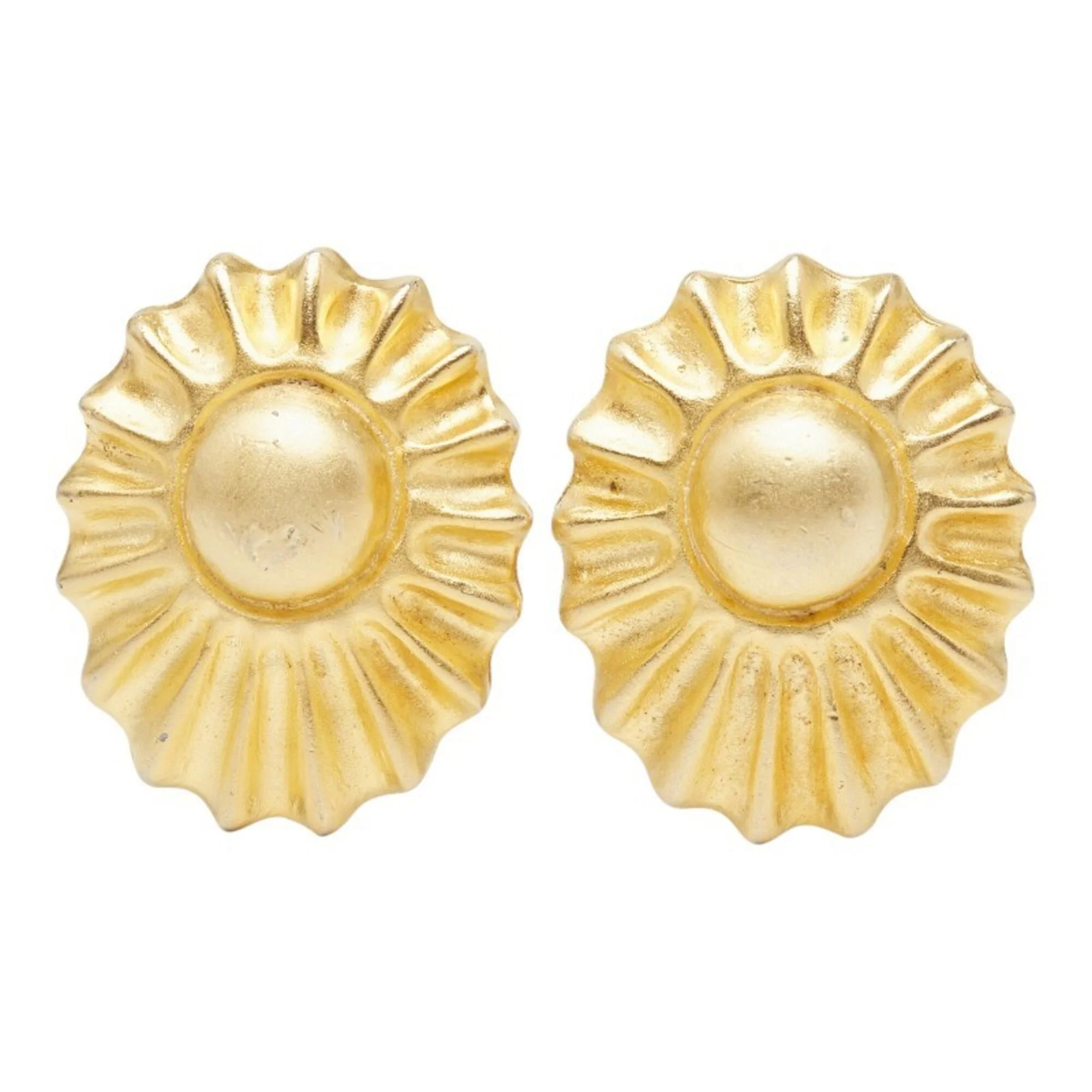 Earrings Gold-Tone Metal