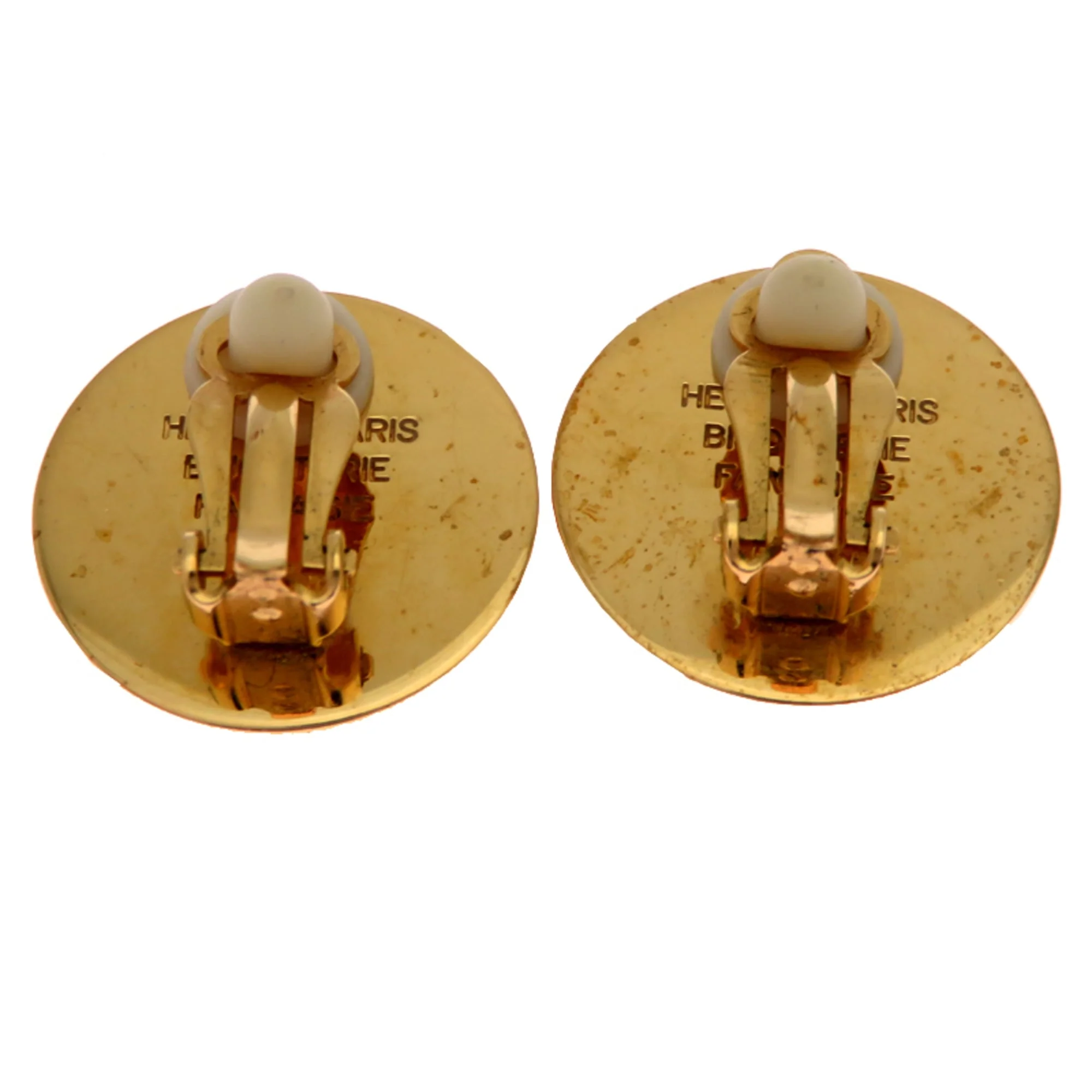 Earrings Gold-Tone Metal - Image 3