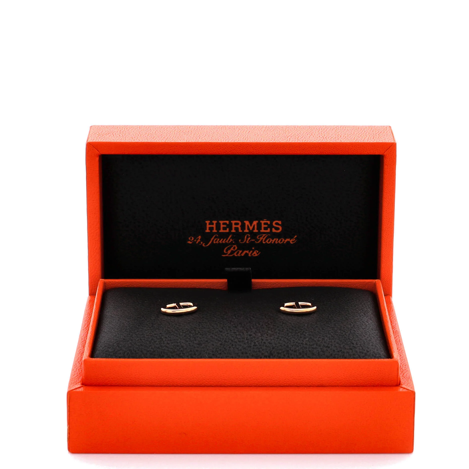 Farandole Stud Earrings 18K Rose Gold Very Small - Image 2