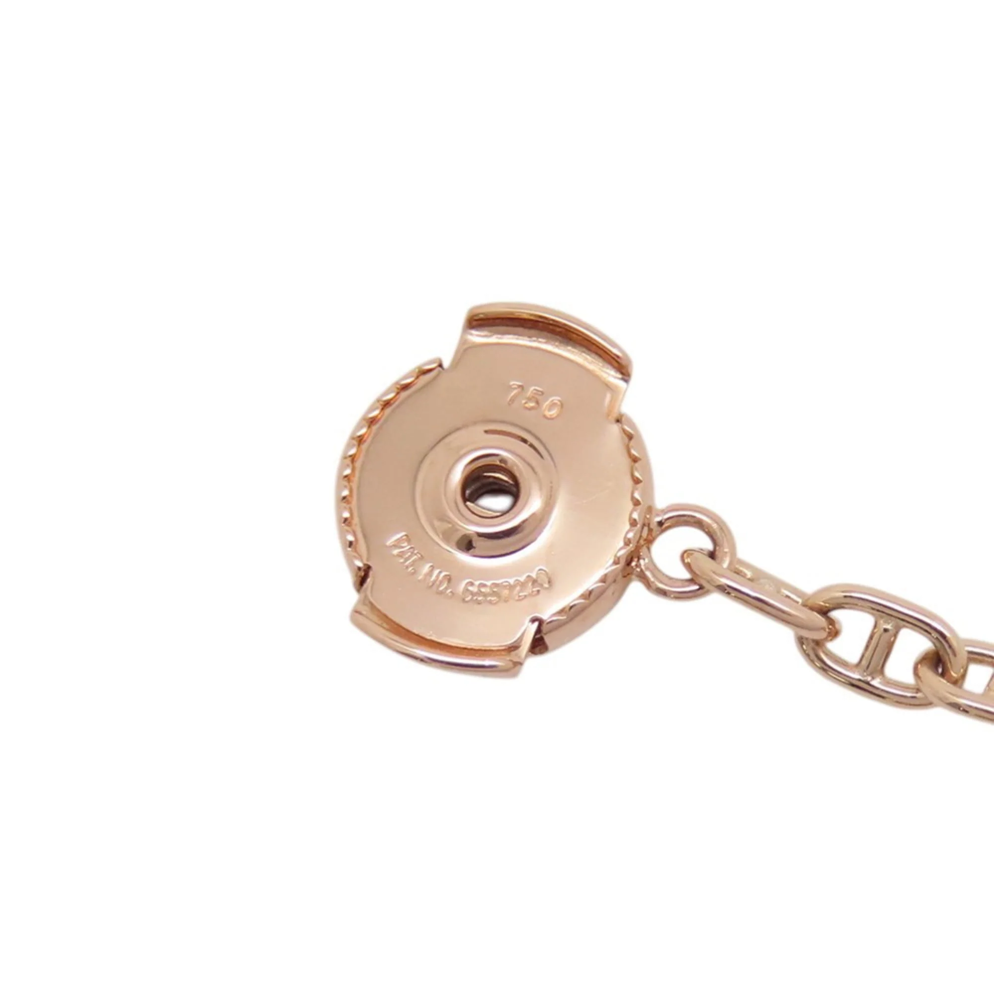 Kara Earrings 18K Rose Gold with Diamond 18K Rose Gold - Image 9