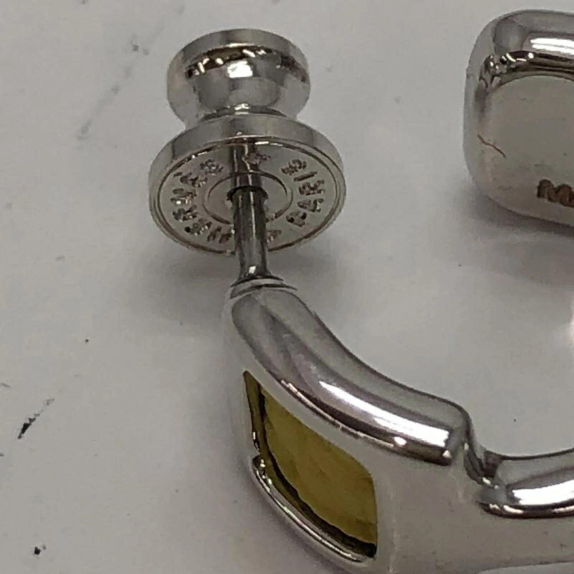 Kara Olympe Hoop Earrings Sterling Silver Mini Sterling Silver - Image 4