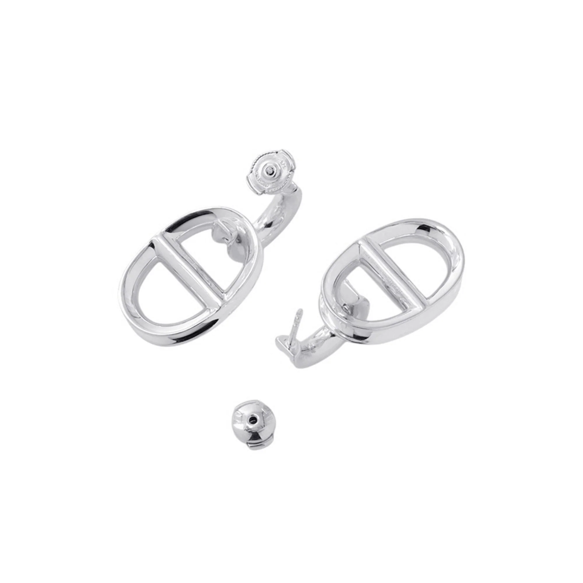 Kara Stud Earrings Sterling Silver Sterling Silver - Image 3