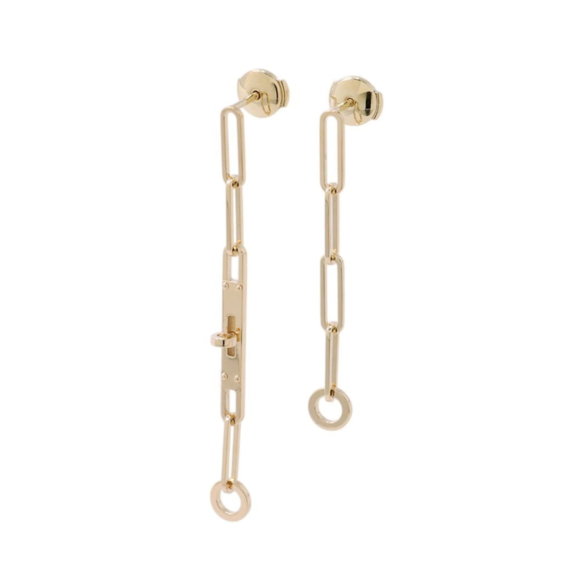 Kelly Chaine Drop Earrings 18K Yellow Gold 18K Yellow Gold