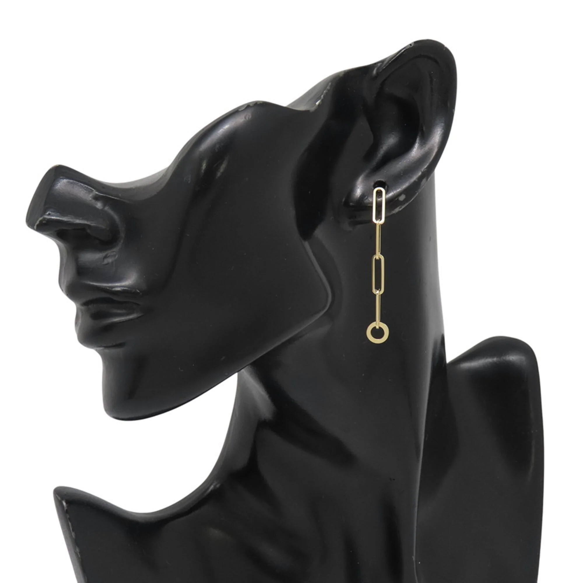 Kelly Chaine Drop Earrings 18K Yellow Gold 18K Yellow Gold - Image 5