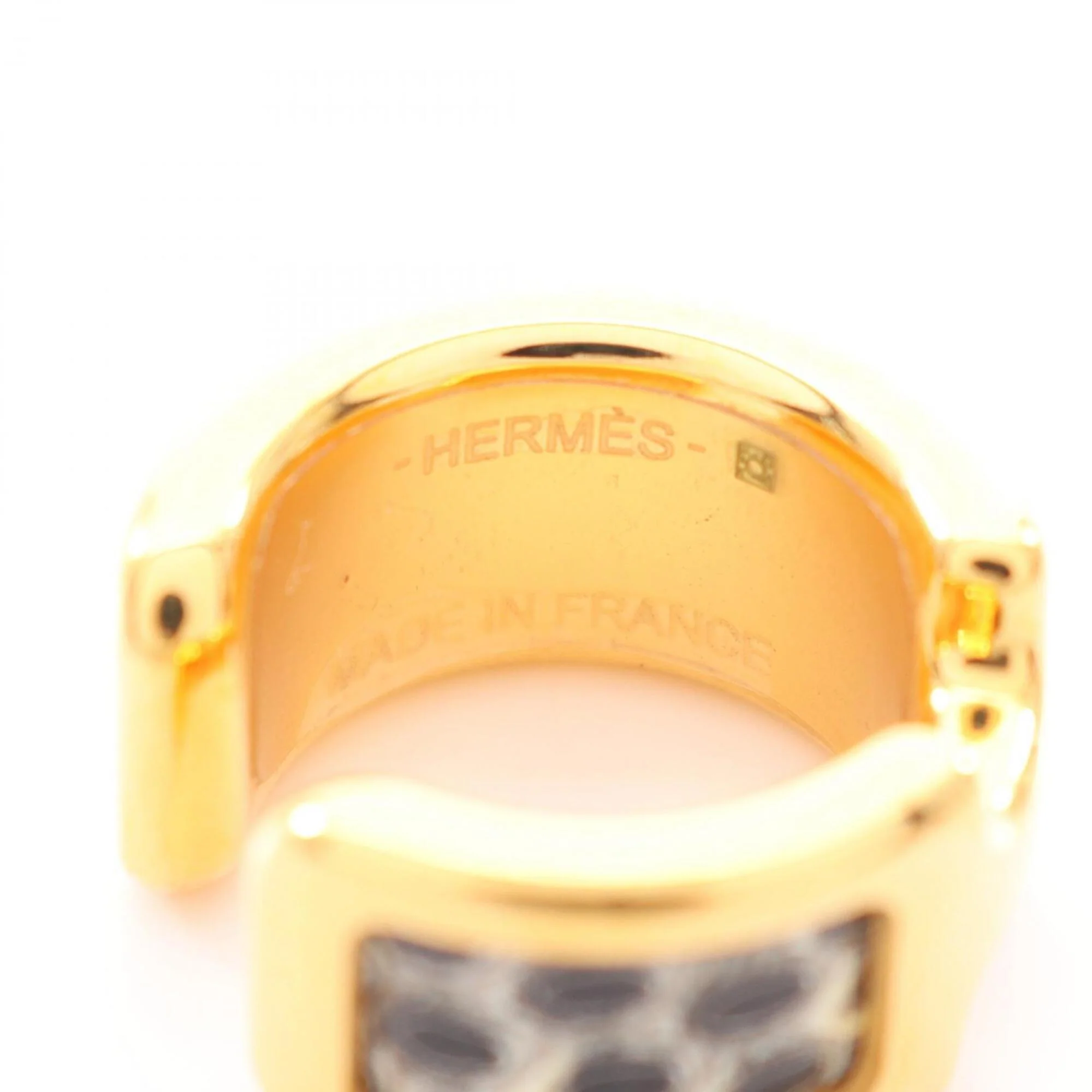 Olympe Earcuff Gold and Leather Mini - Image 3
