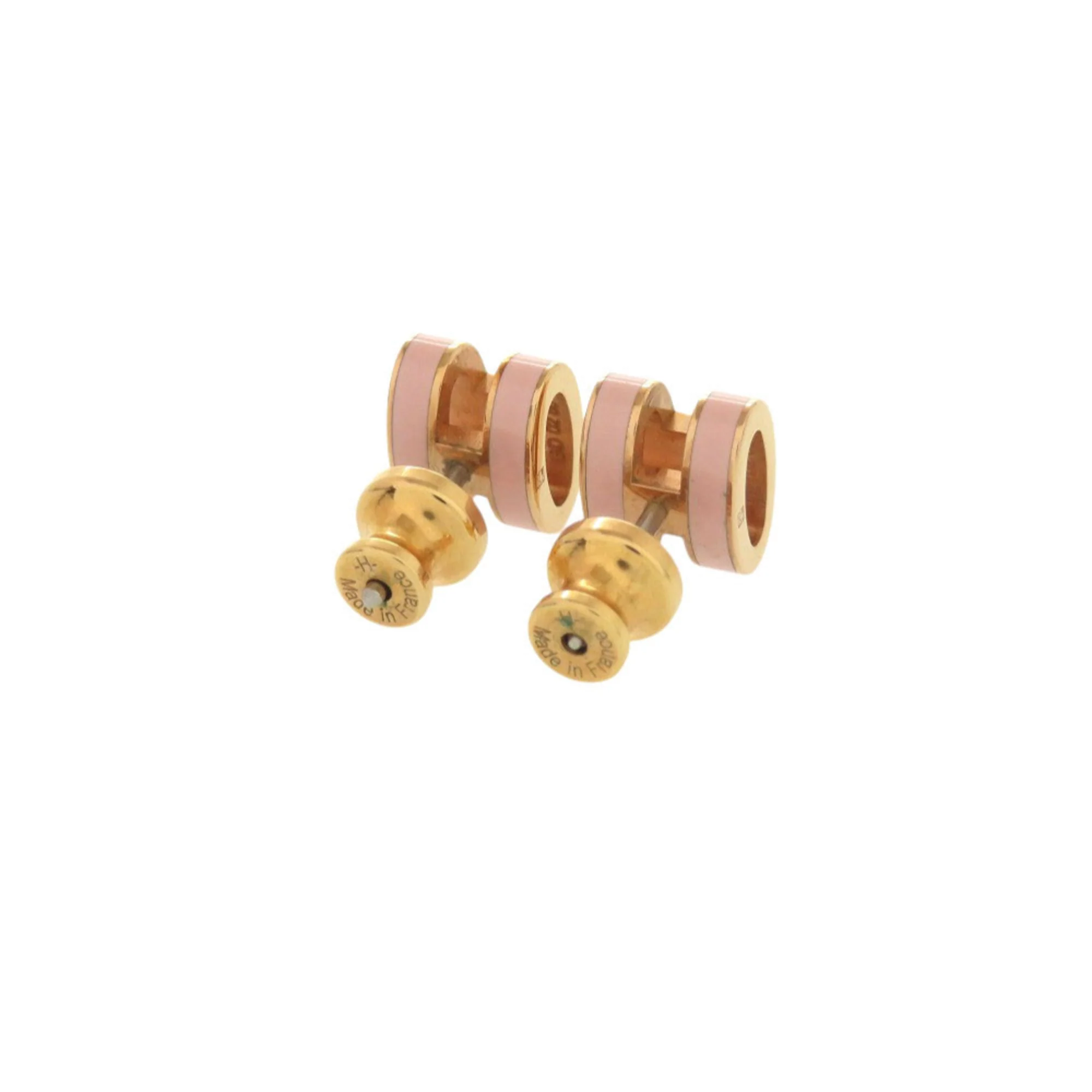 Pop H Earrings Gold-Tone Metal Gold-Tone Metal - Image 2
