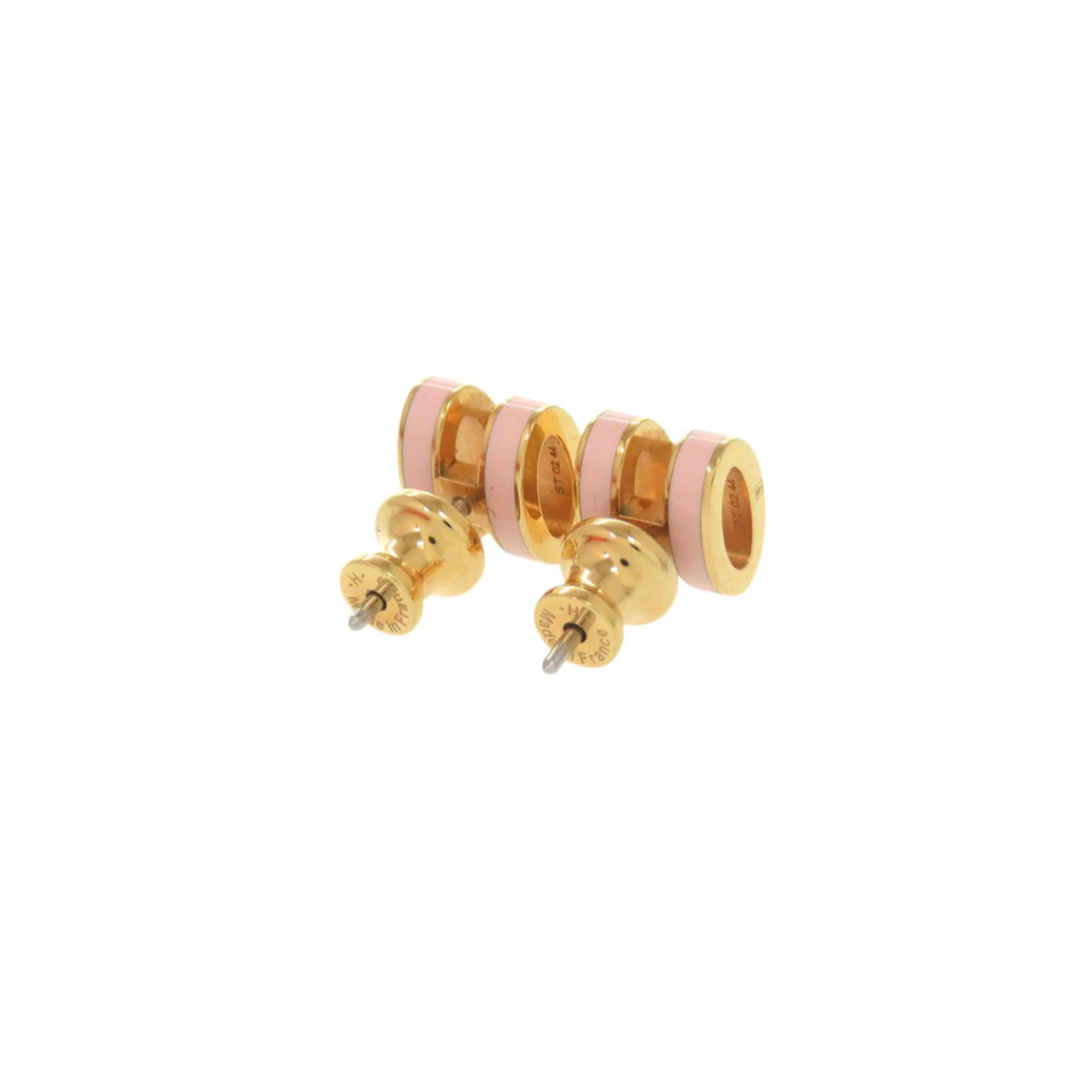 Pop H Earrings Gold-Tone Metal Gold-Tone Metal - Image 3