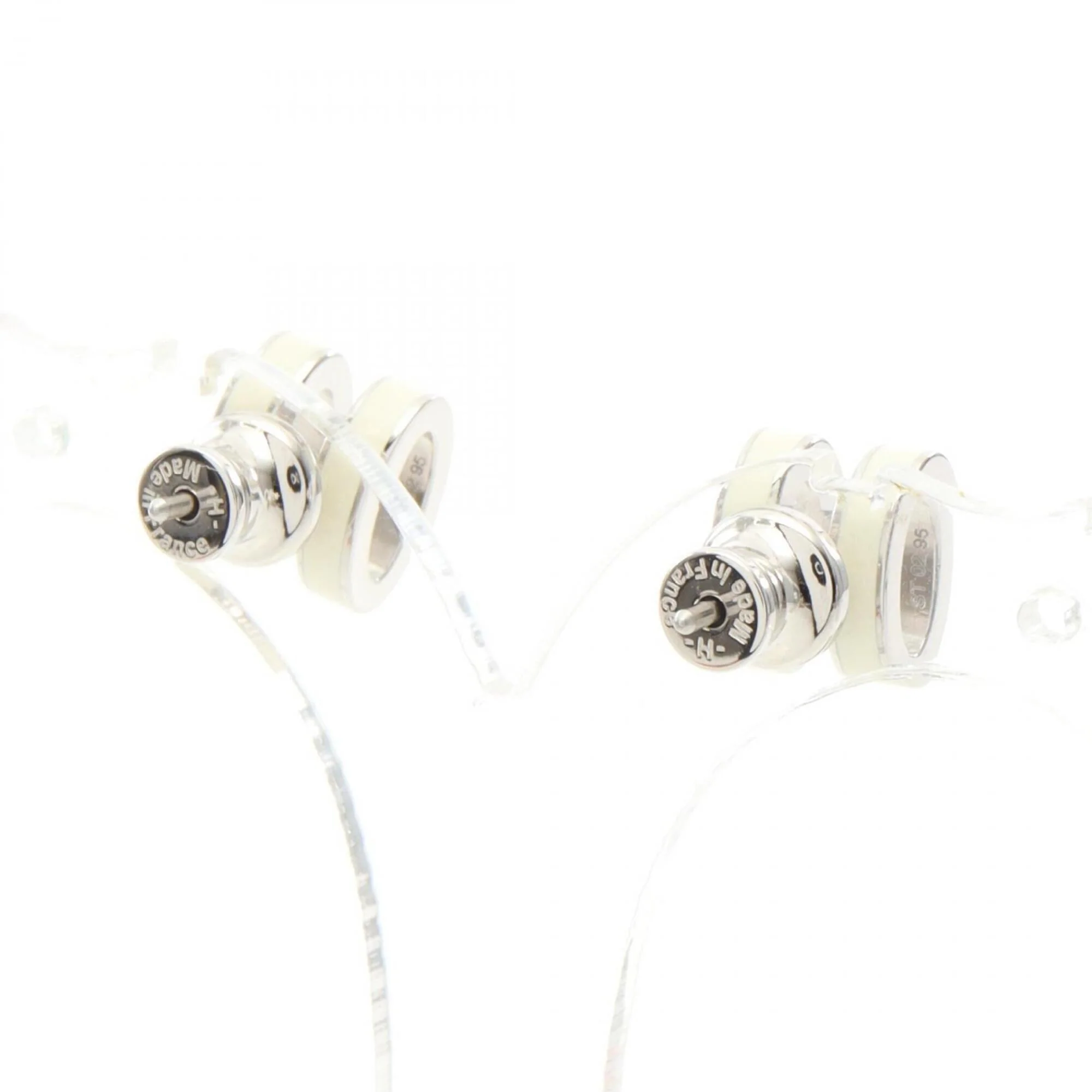 Pop H Earrings Sterling Silver - Image 2