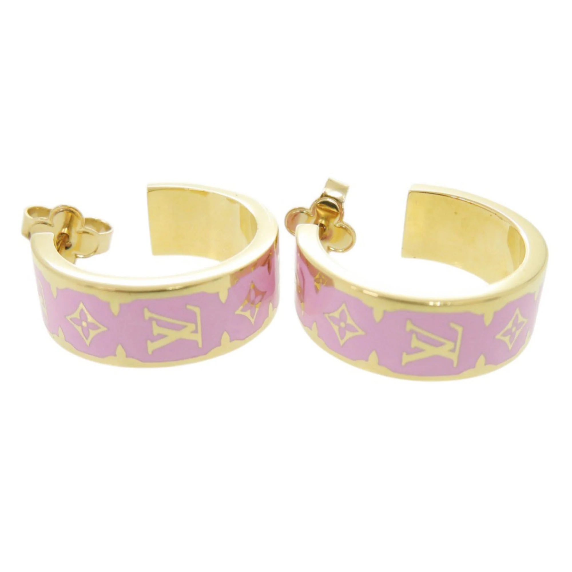 Earrings Enamel and Metal - Image 4