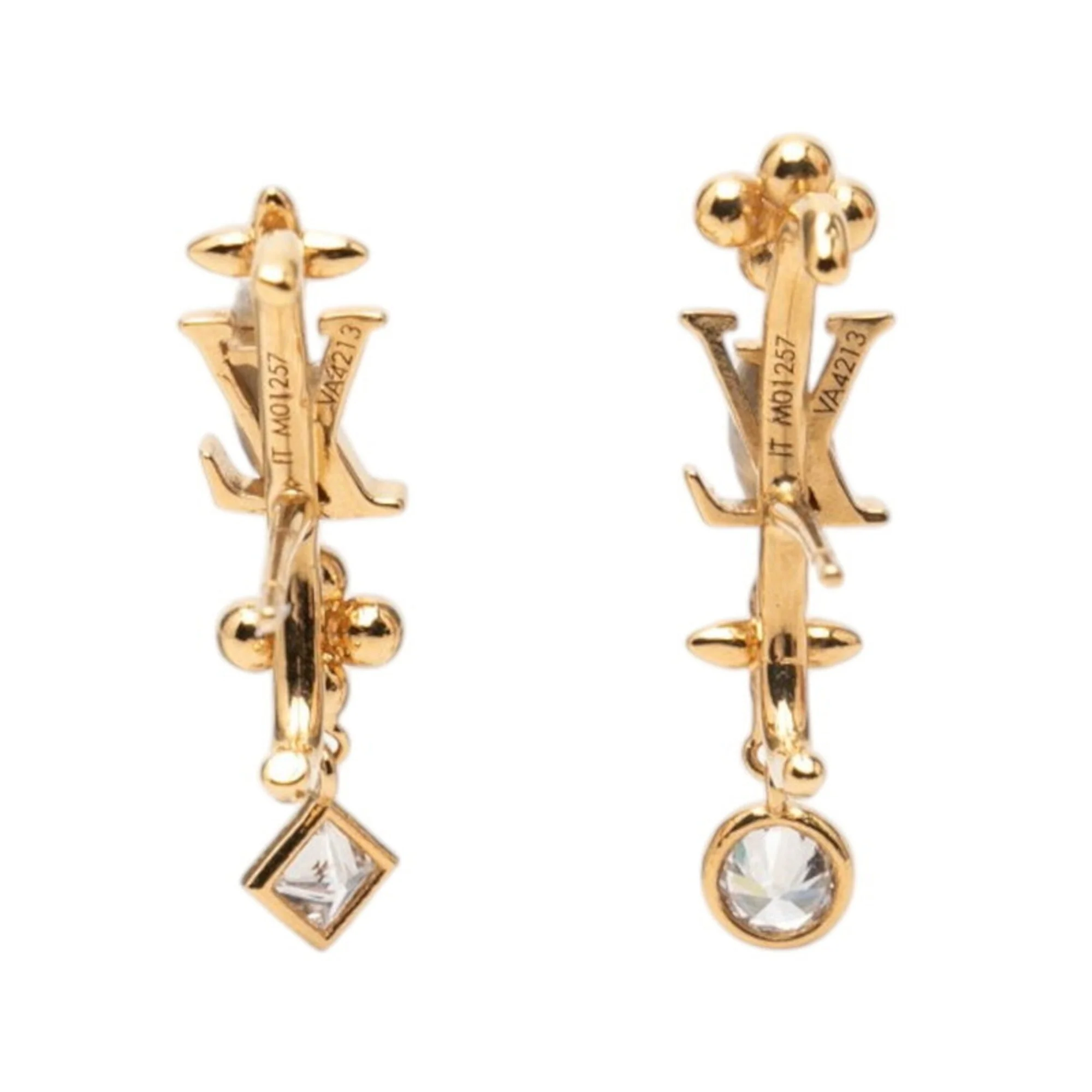 Earrings Gold-Tone Metal - Image 2
