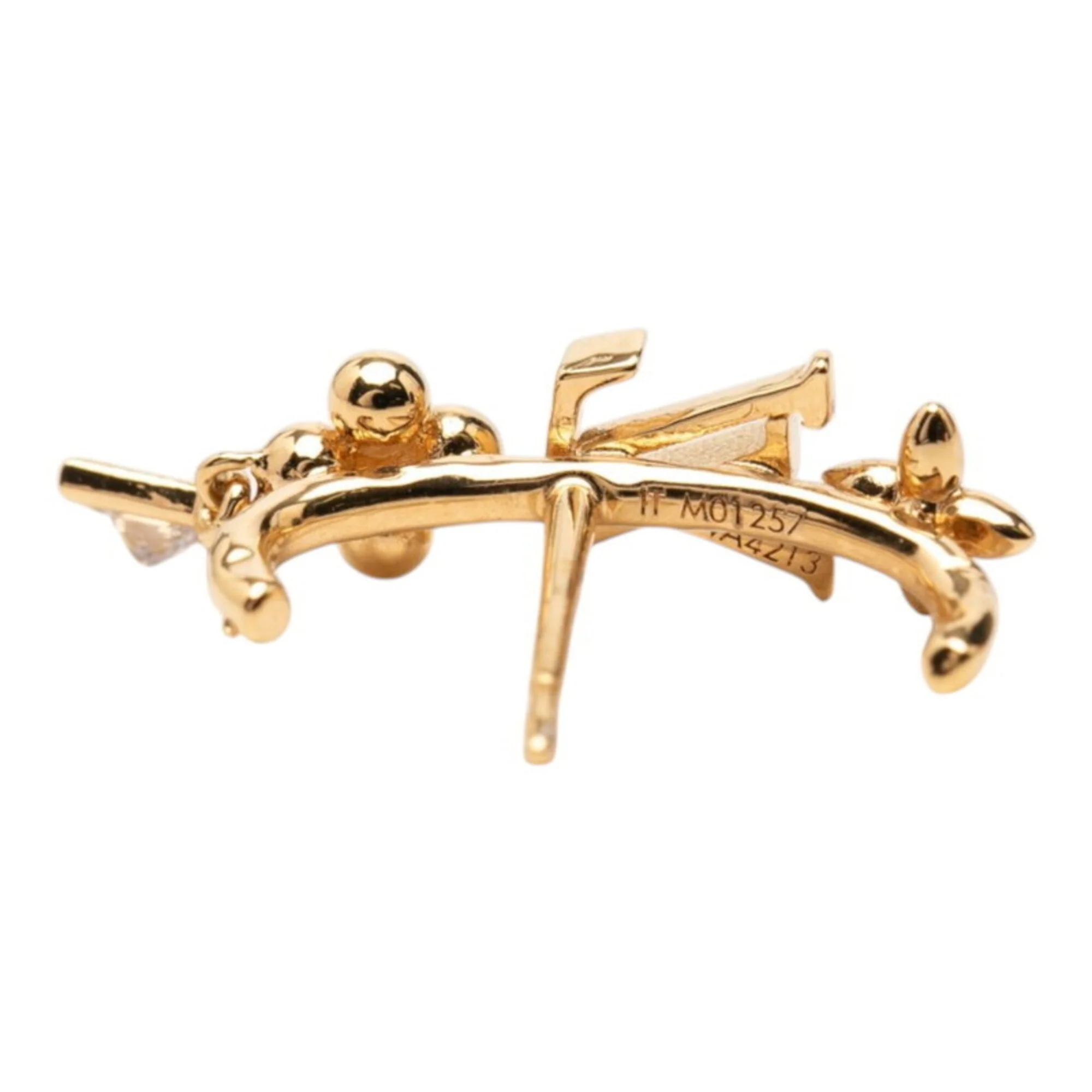 Earrings Gold-Tone Metal - Image 3