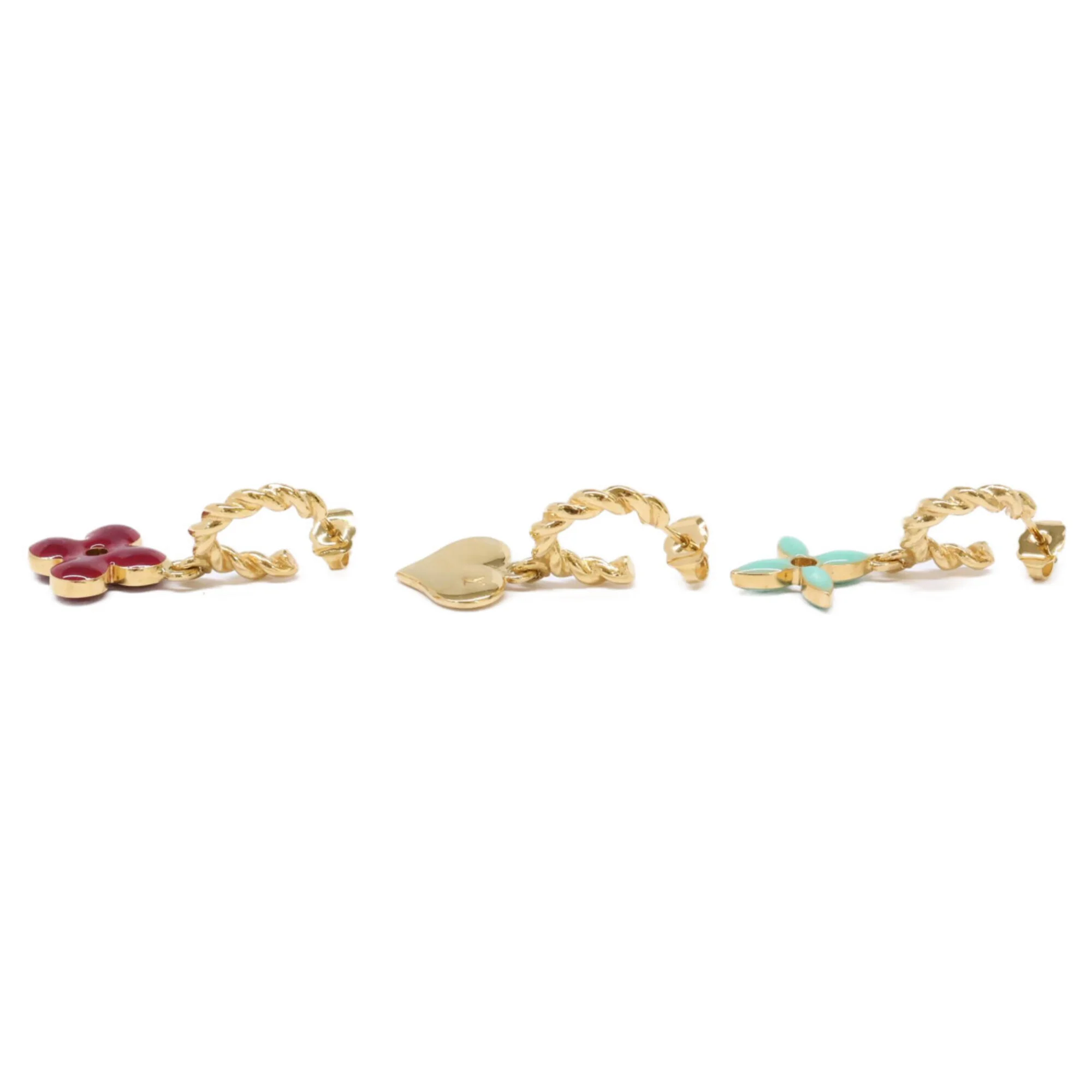 Earrings Gold-Tone Metal - Image 2