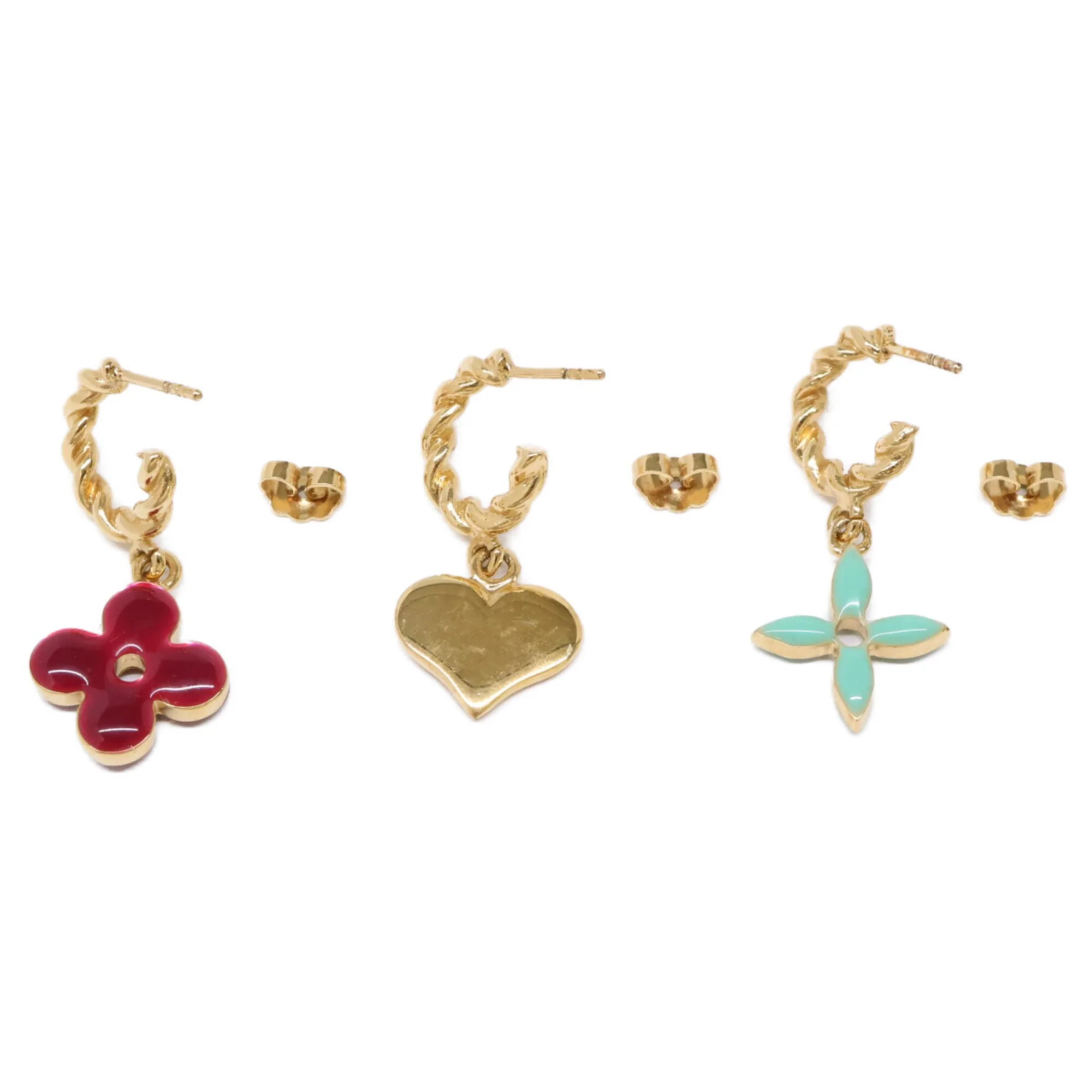 Earrings Gold-Tone Metal - Image 6