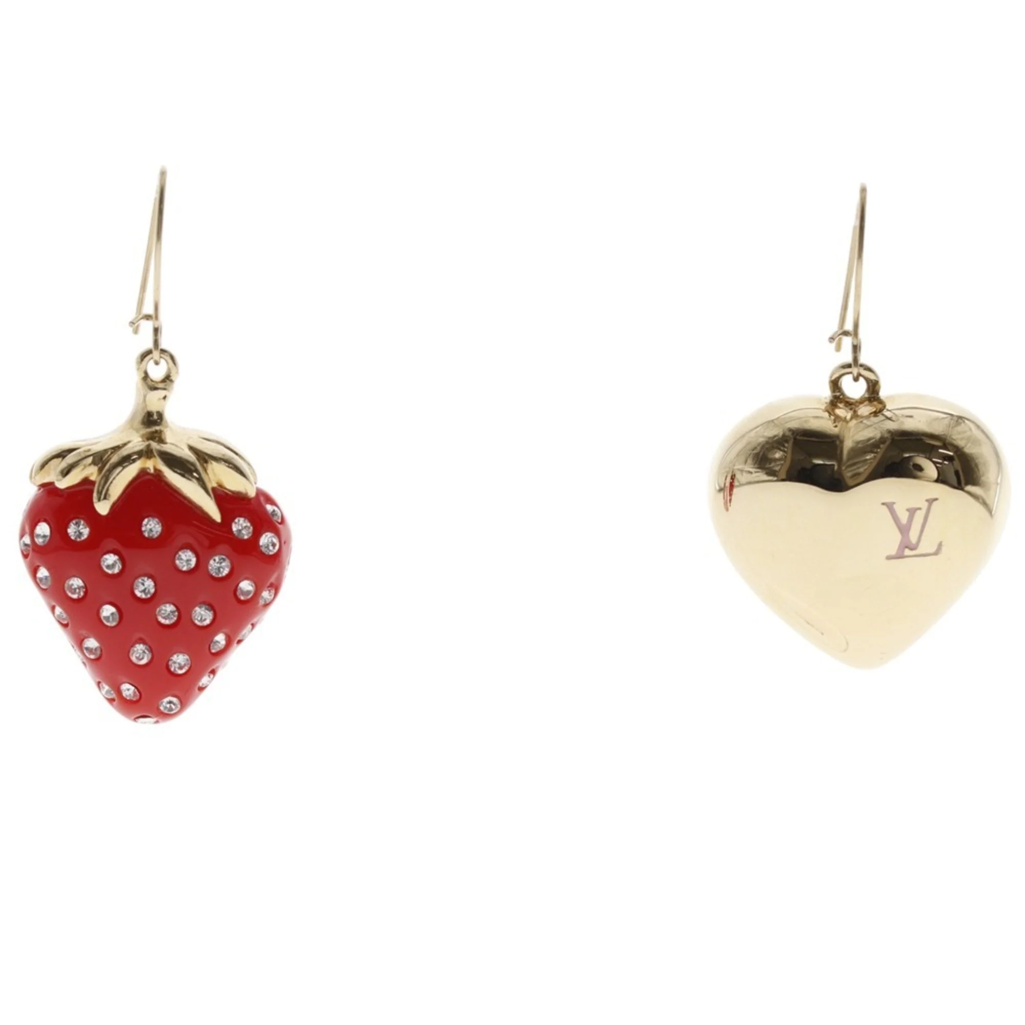 Rhinestone Earrings Resin and Rhinestone