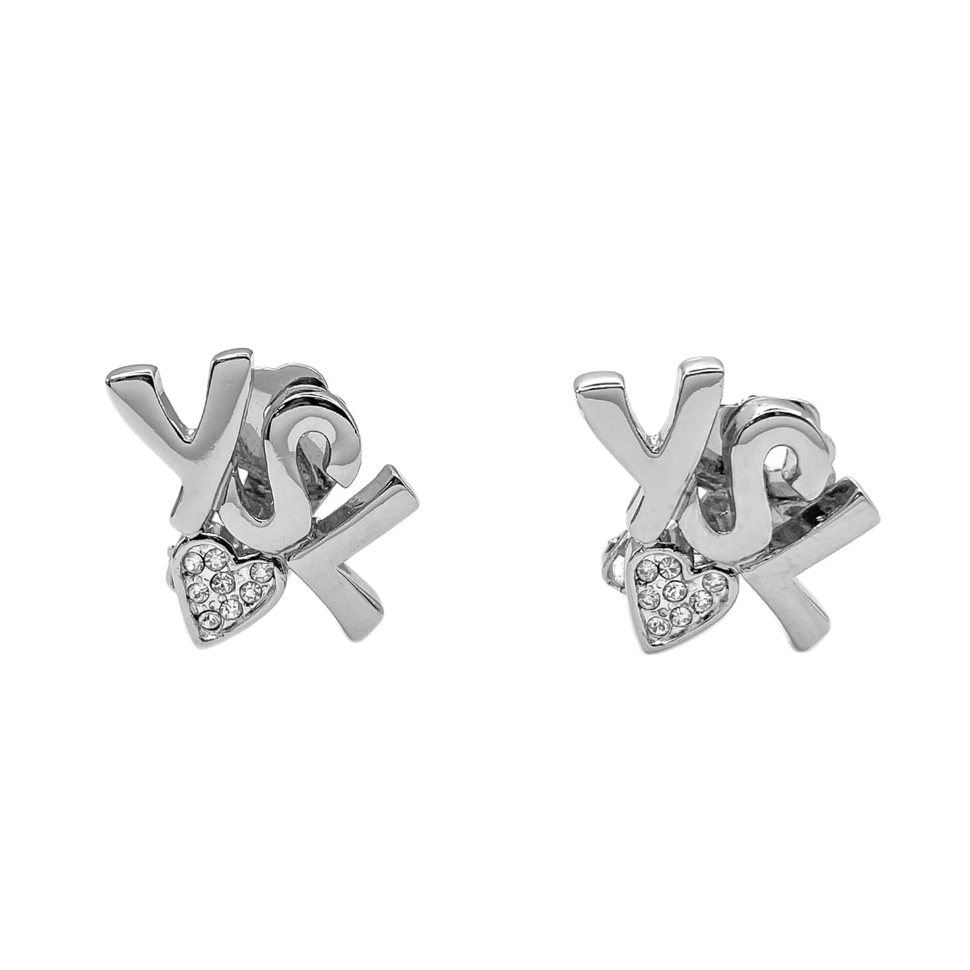 Vintage Earrings Rhinestone