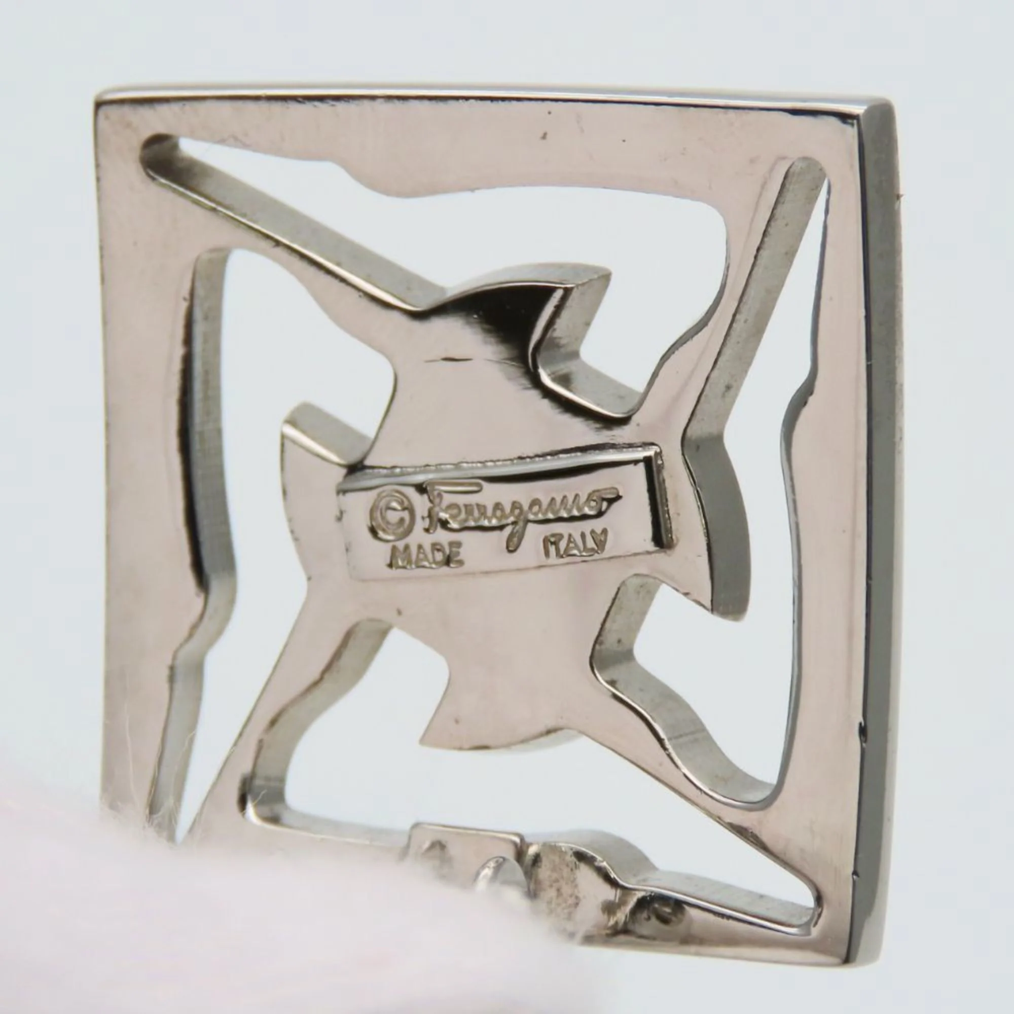 Clip-On Earrings Clip-On Silver-Tone Metal - Image 7