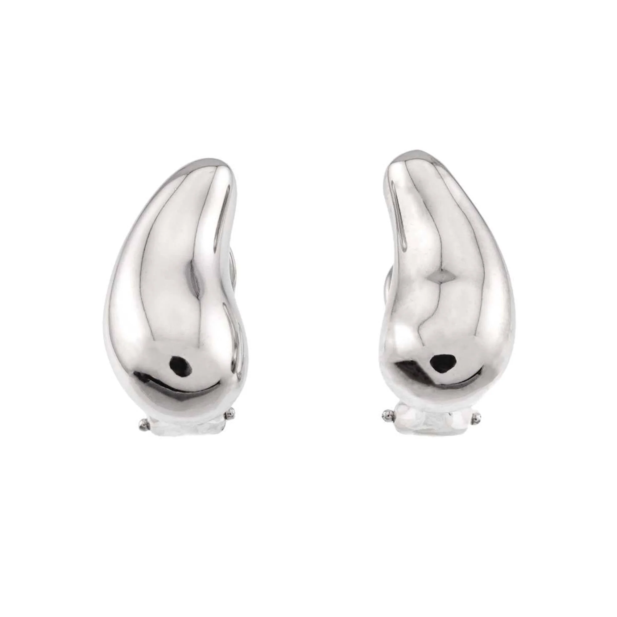 Clip-On Earrings Clip-On Sterling Silver
