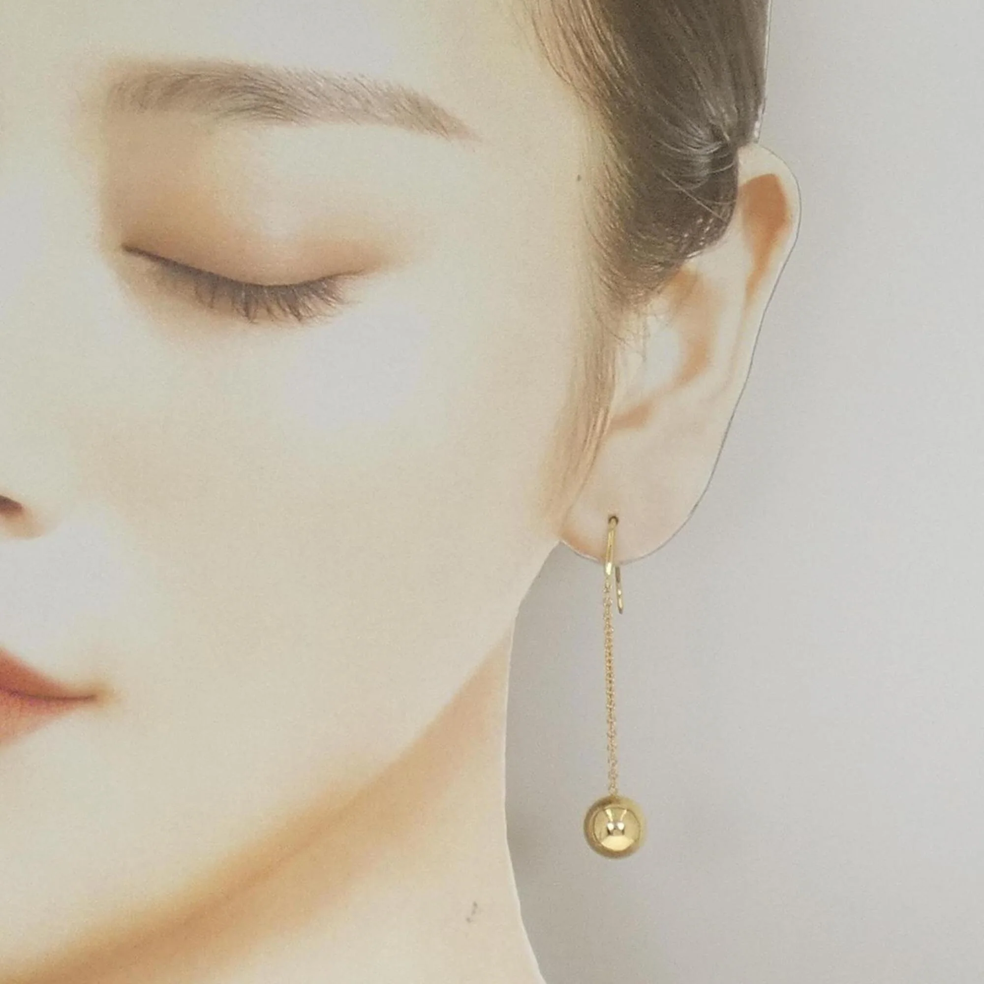 Earrings 18K Yellow Gold - Image 4