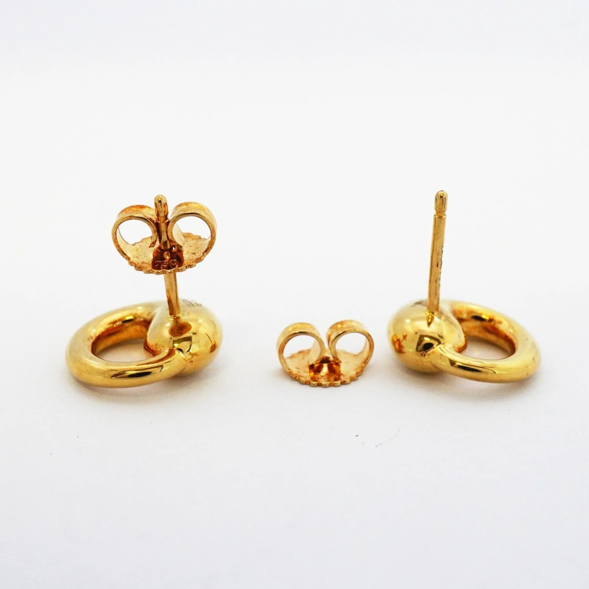 Earrings 18K Yellow Gold - Image 3