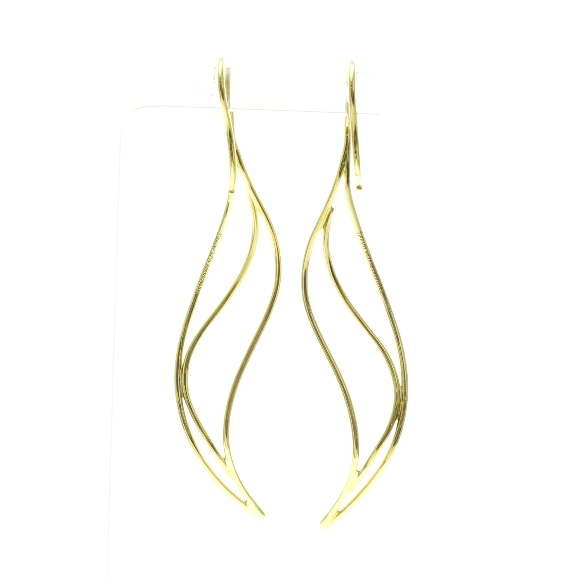 Earrings 18K Yellow Gold - Image 3
