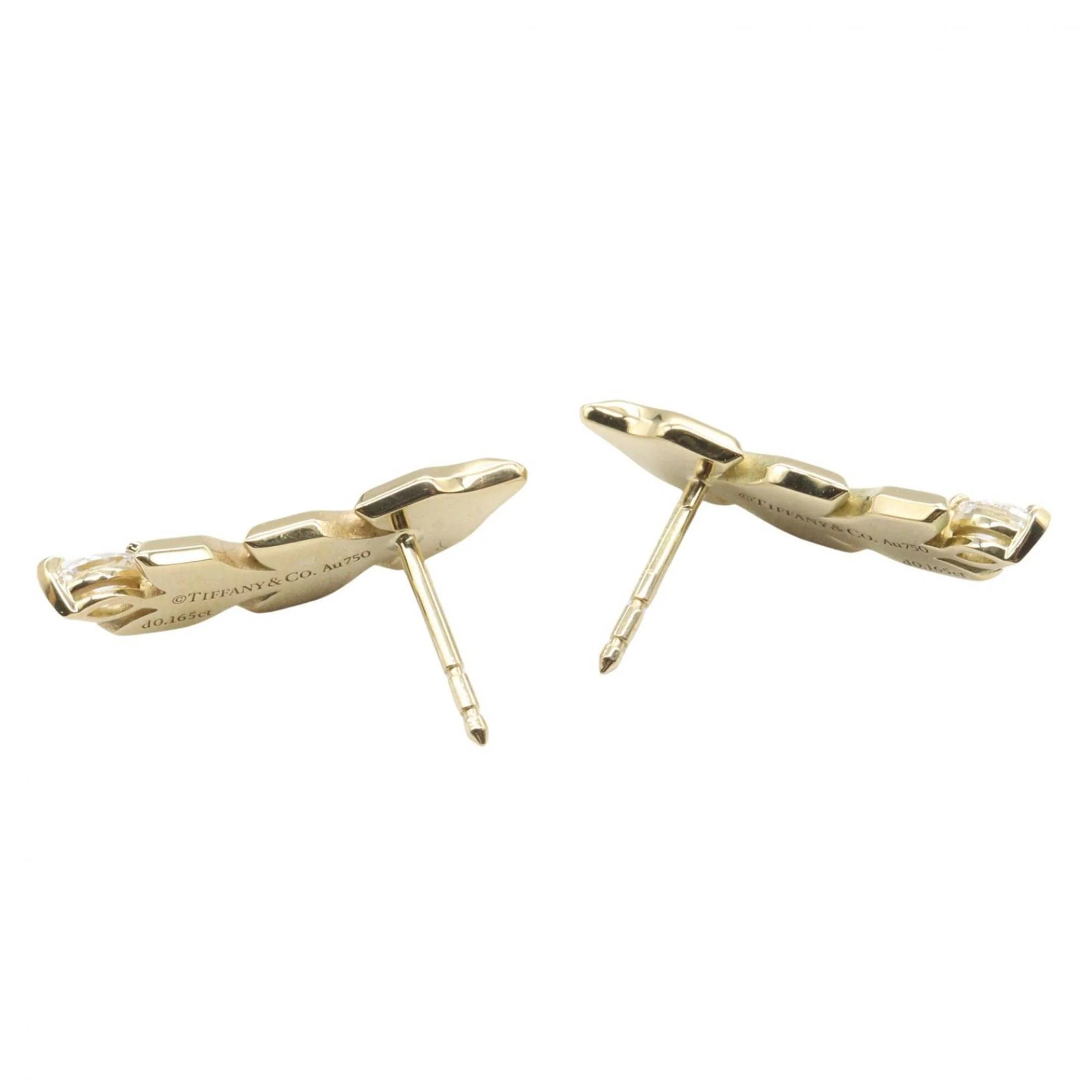 Earrings 18K Yellow Gold - Image 3