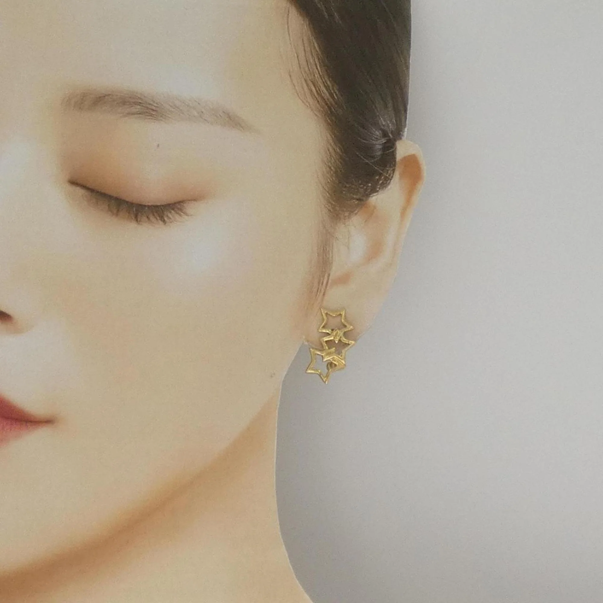 Earrings 18K Yellow Gold - Image 4