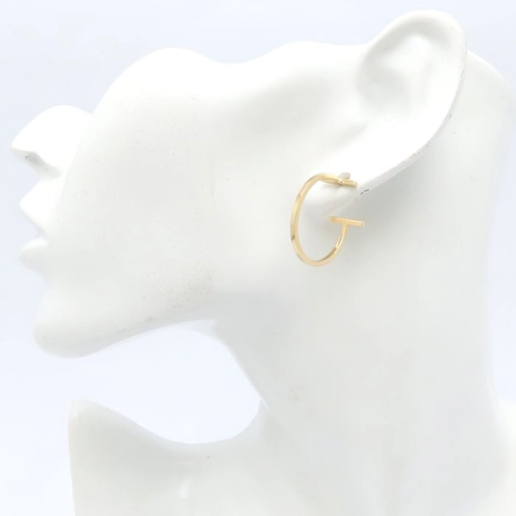 Earrings Hoop 18K Rose Gold - Image 3