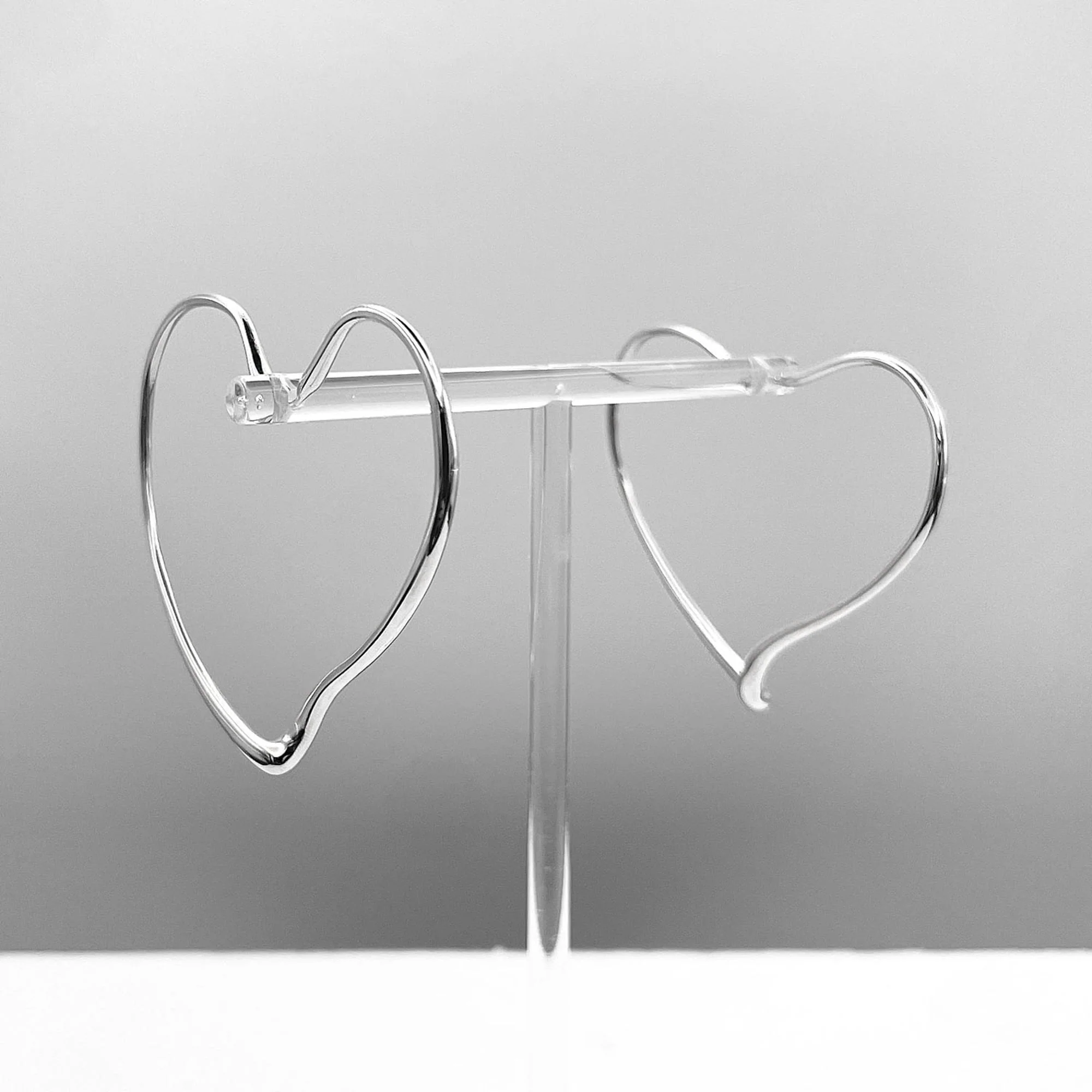 Earrings Hoop Sterling Silver - Image 2