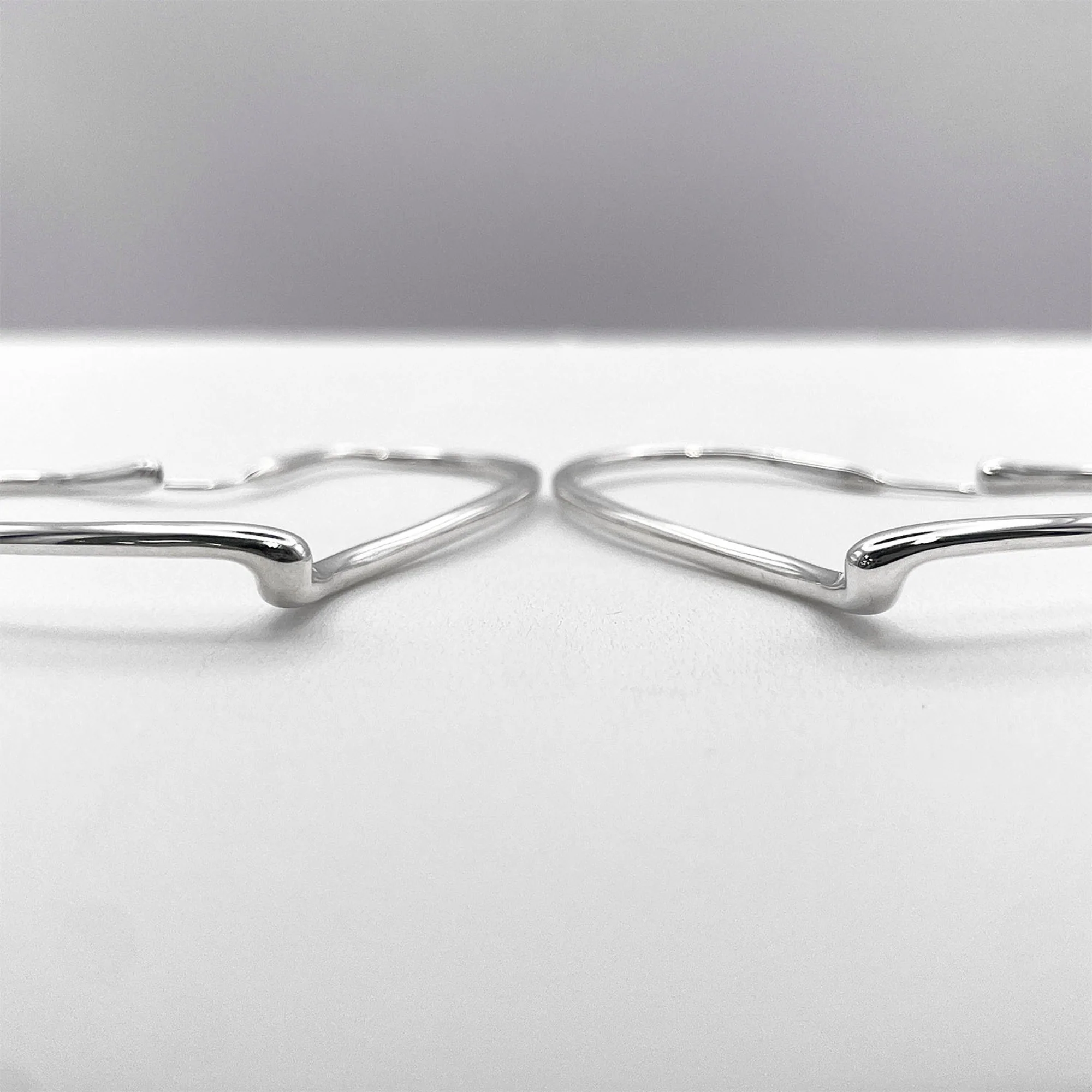 Earrings Hoop Sterling Silver - Image 5