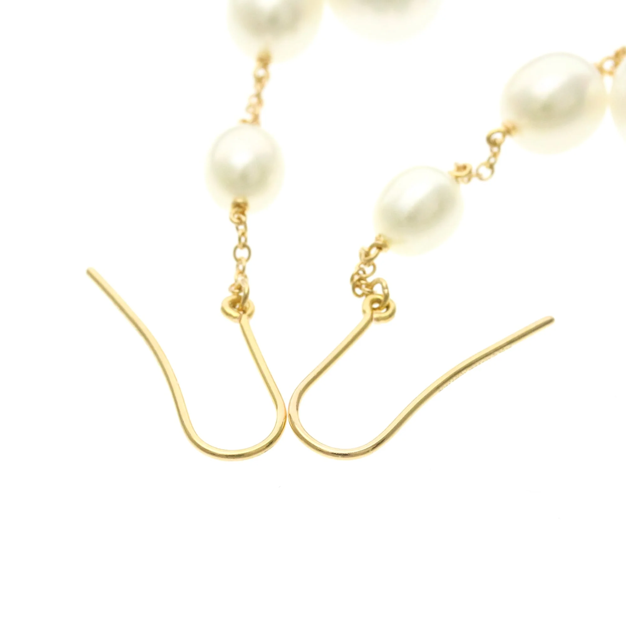 Earrings Pearl 18K Yellow Gold - Image 5