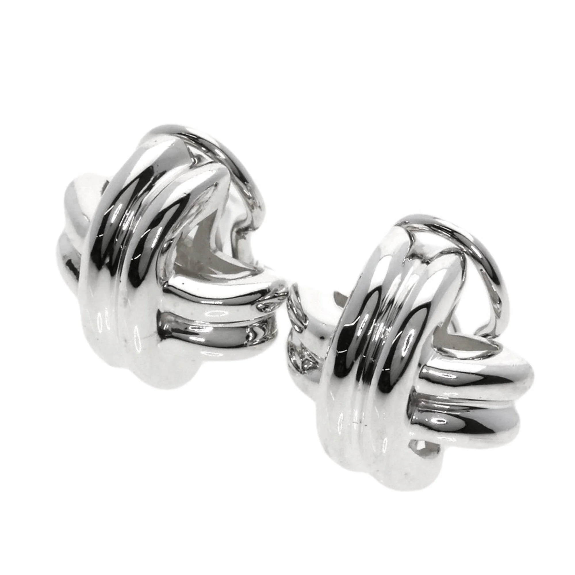 Earrings Silver-Tone Metal