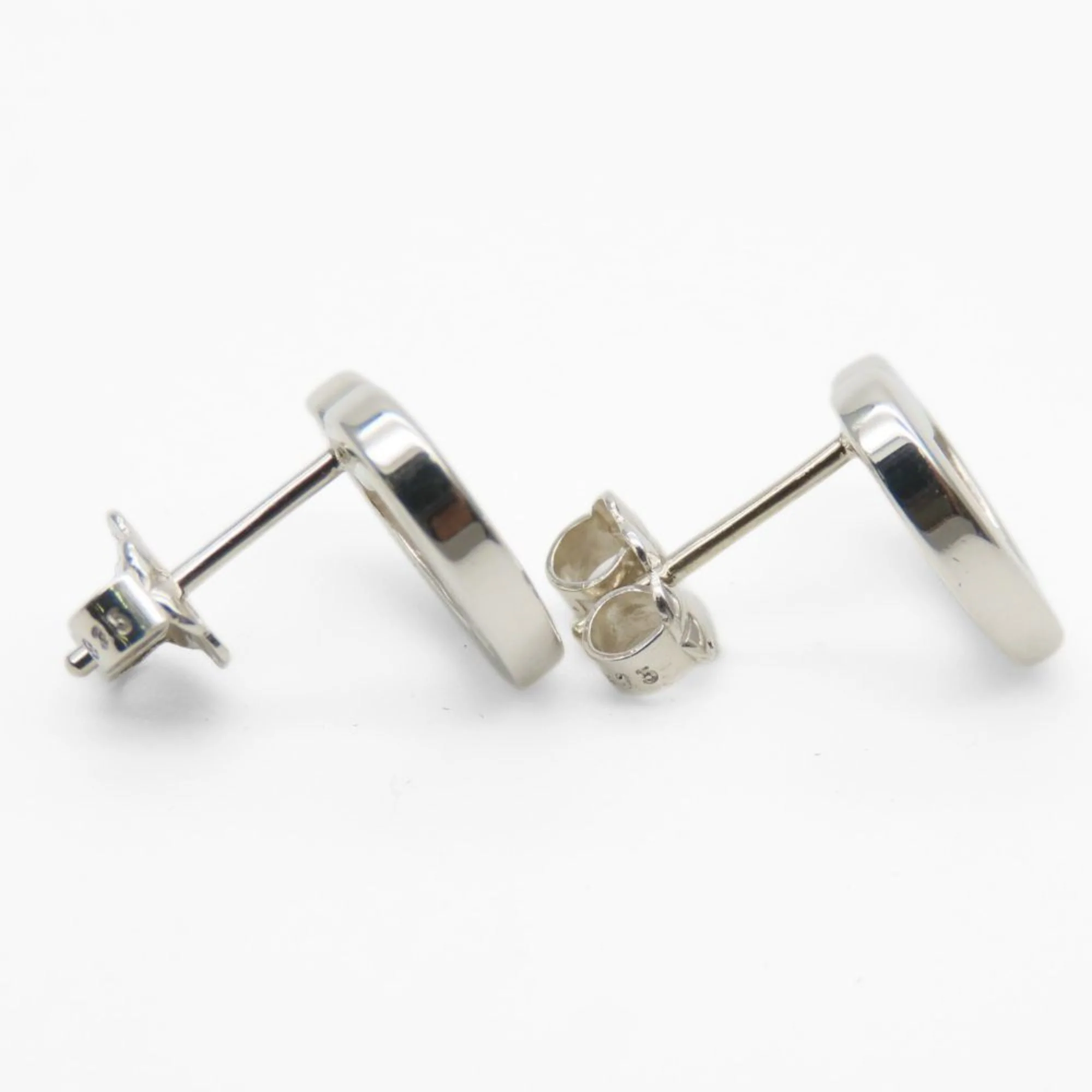 Earrings Sterling Silver and 14K White Gold - Image 3