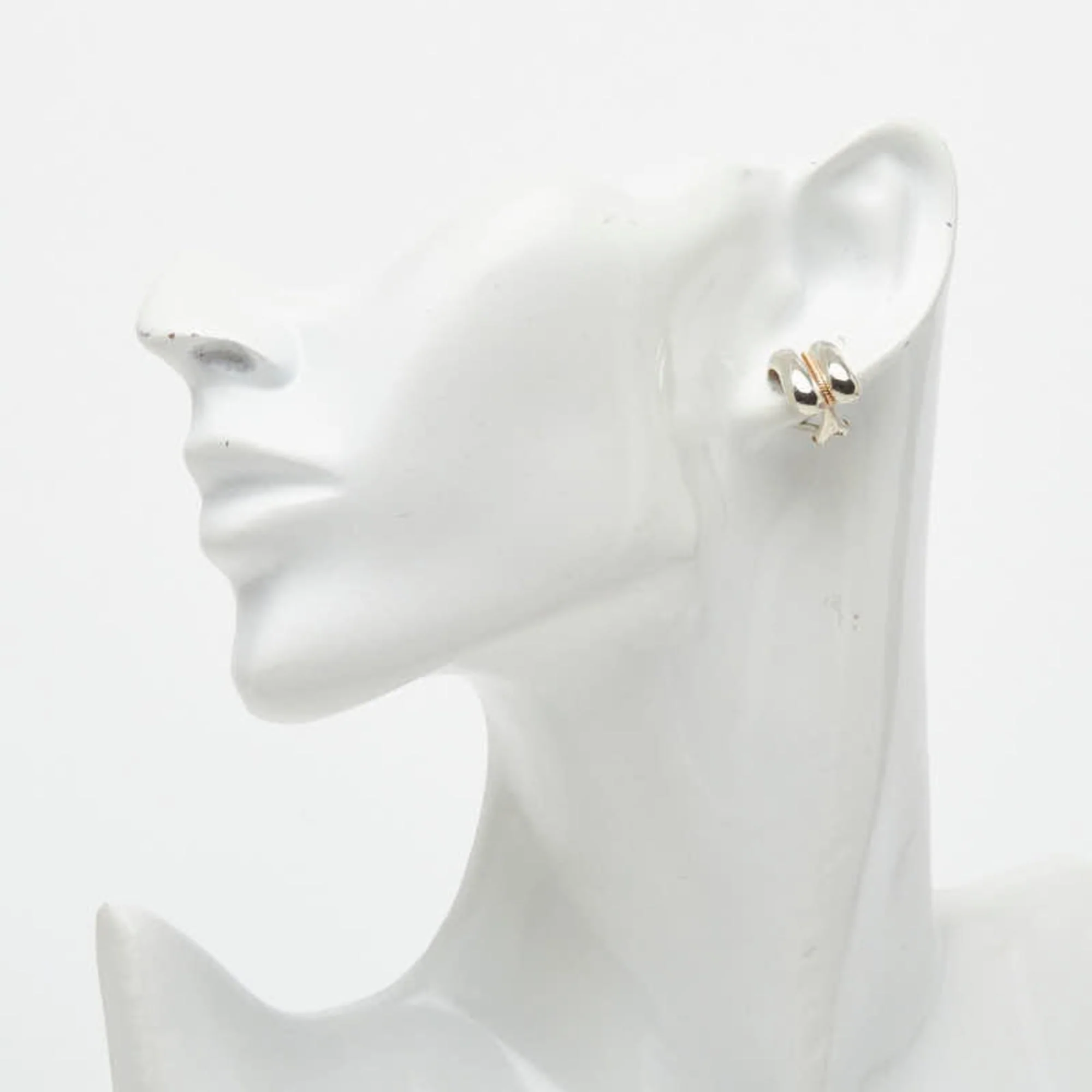 Earrings Sterling Silver and 14K Yellow Gold - Image 5