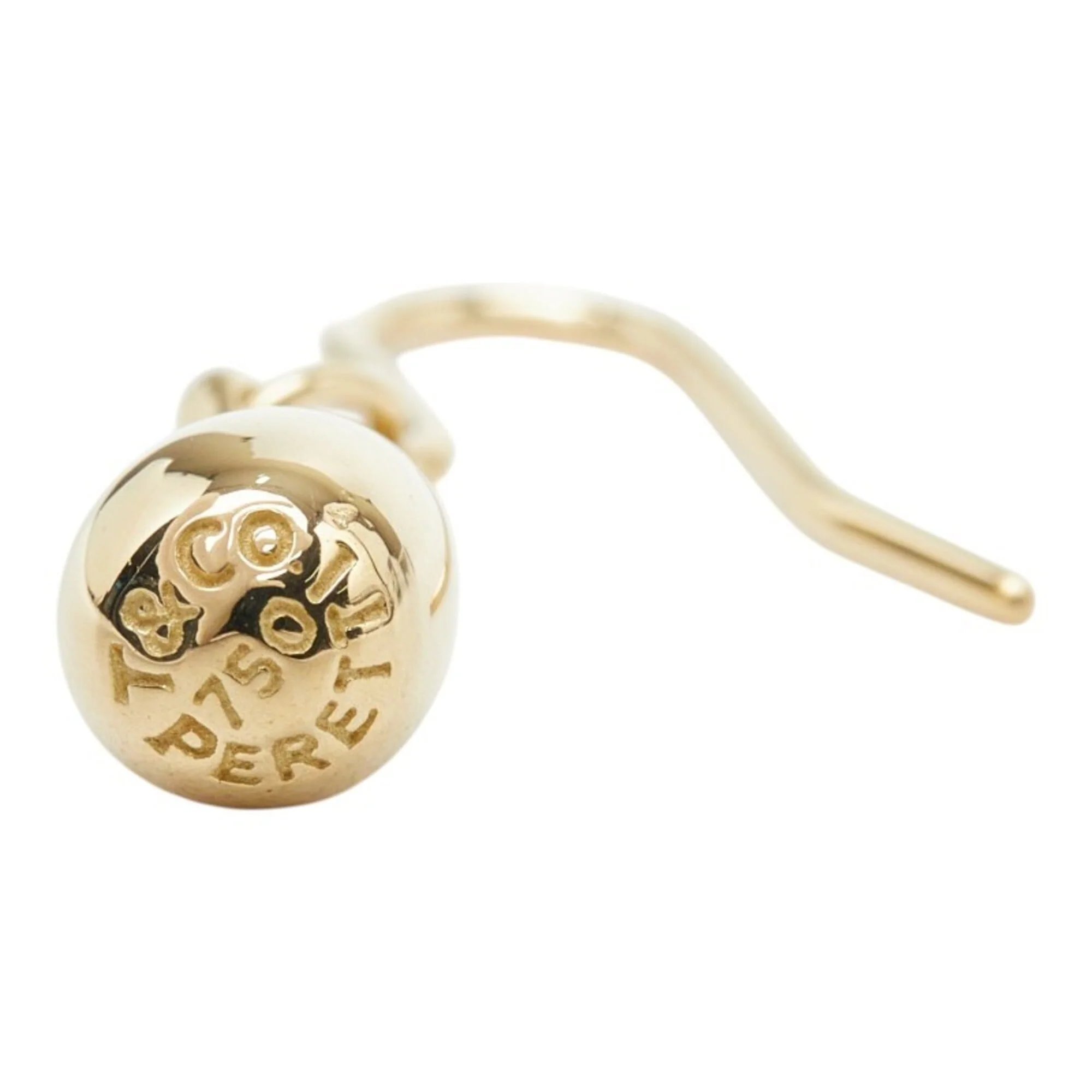 Elsa Peretti Earrings 18K Yellow Gold 22.8mm 18K Yellow Gold - Image 4