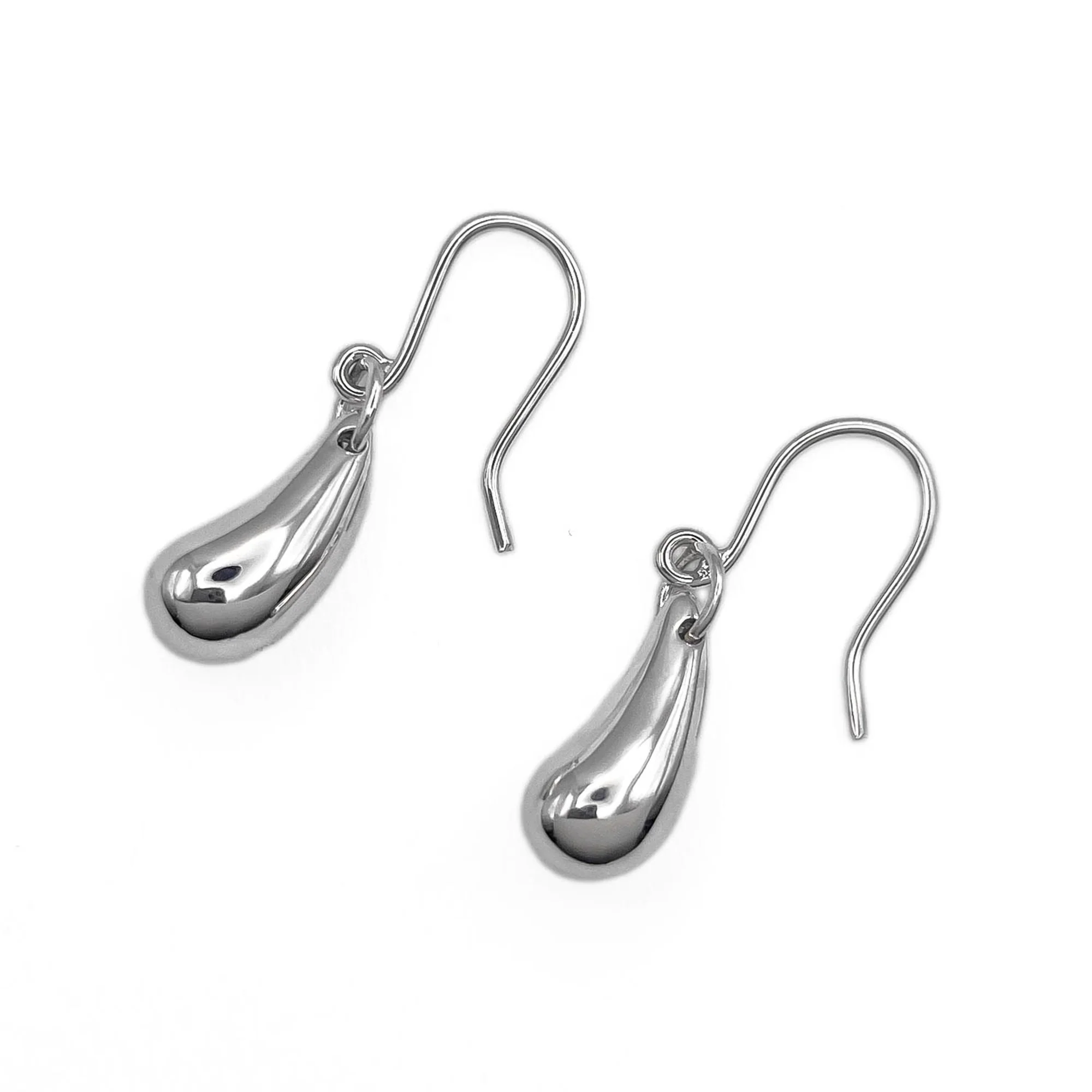 Elsa Peretti Earrings Sterling Silver 12mm Sterling Silver
