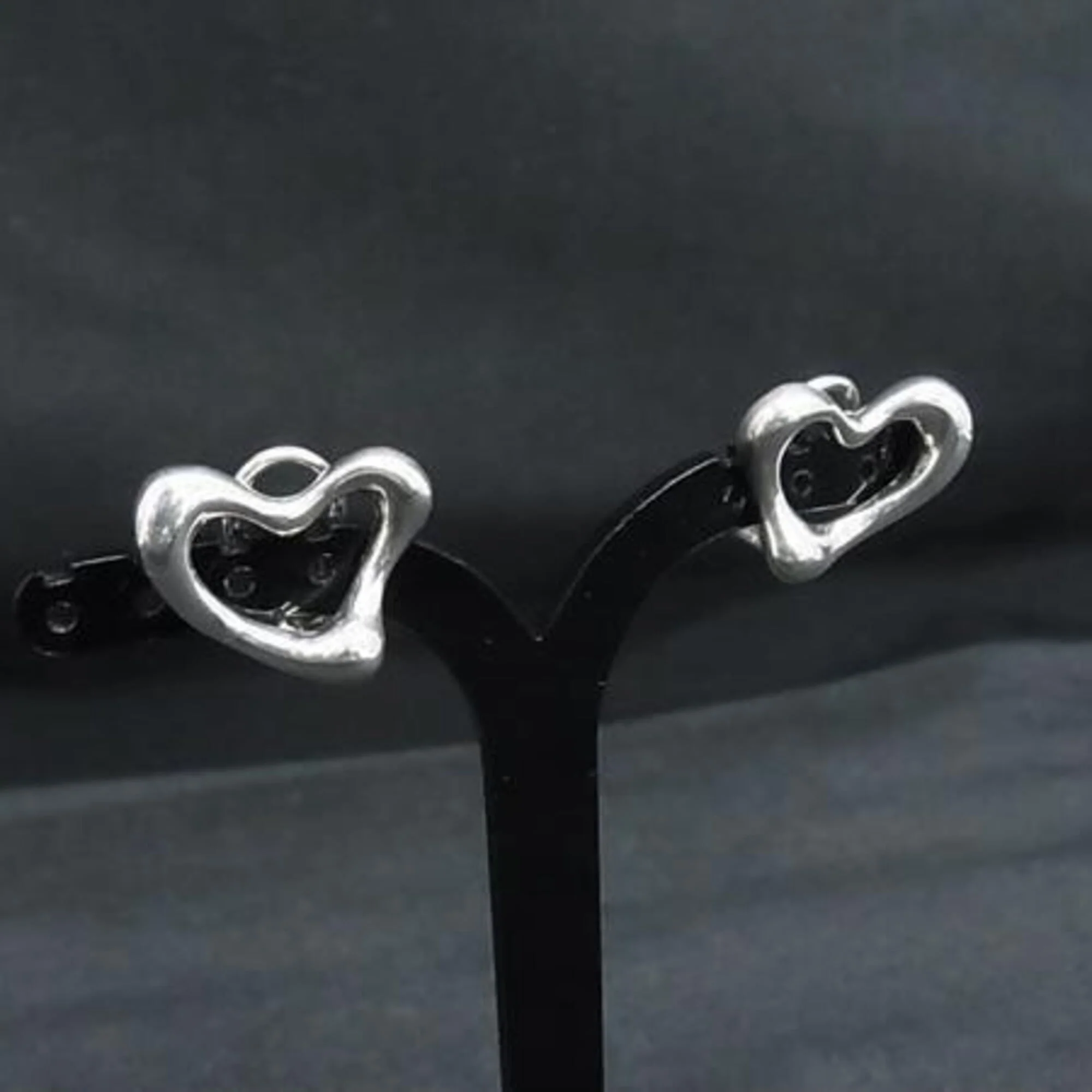 Elsa Peretti Earrings Sterling Silver 21mm Sterling Silver - Image 2