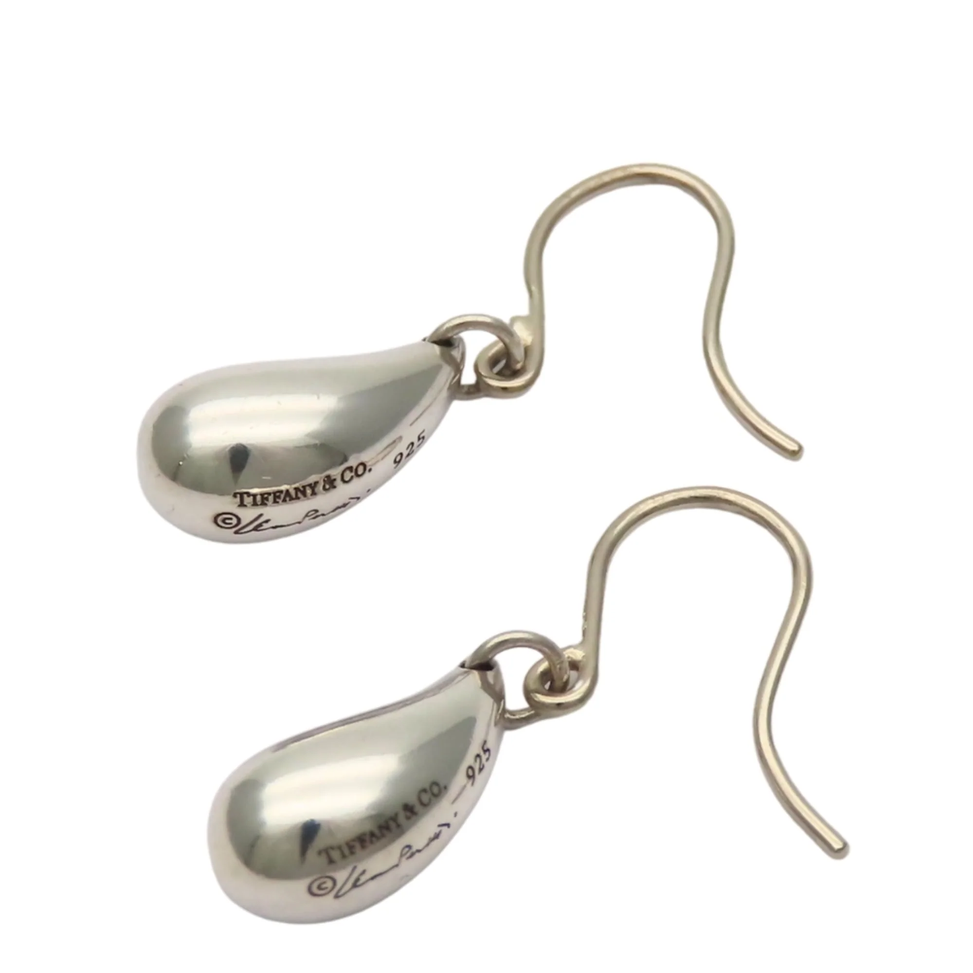 Elsa Peretti Earrings Sterling Silver 25mm Sterling Silver - Image 2