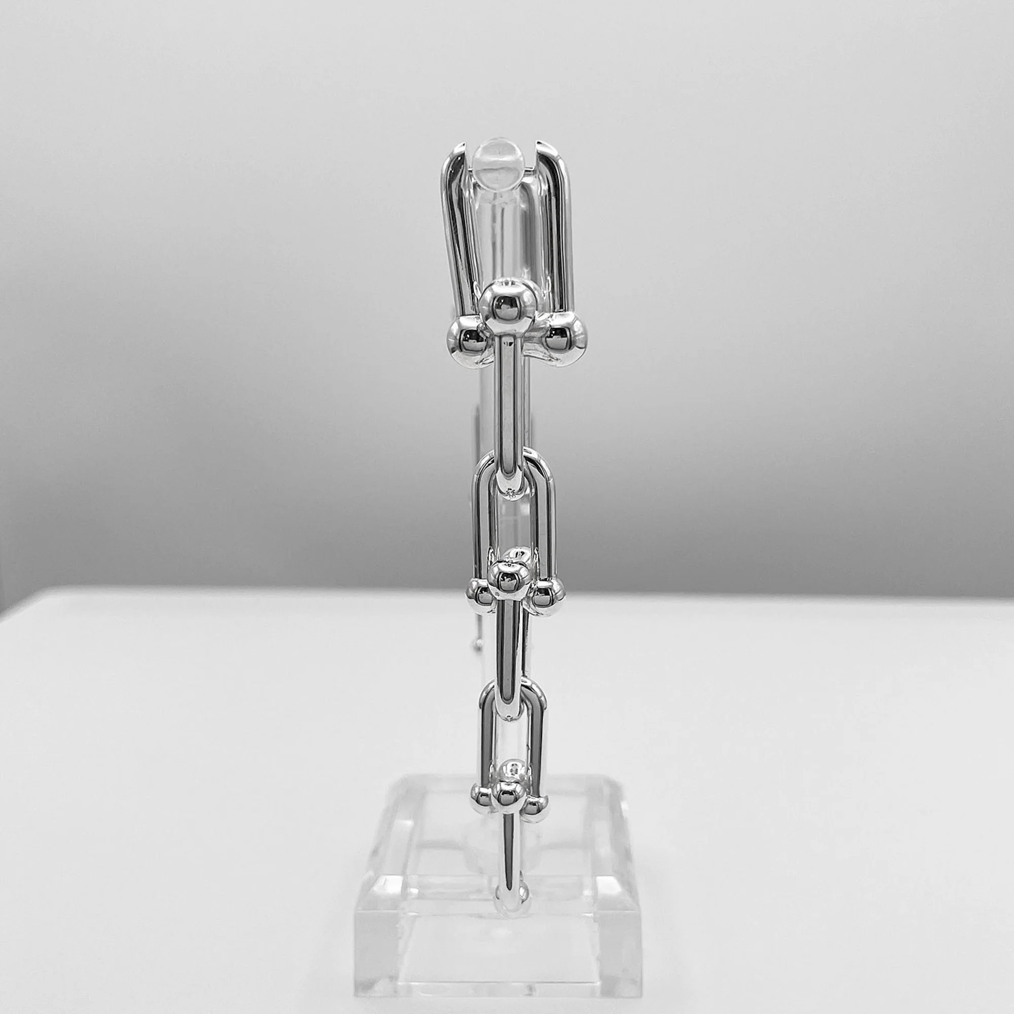 HardWear Graduated Link Earrings Sterling Silver Sterling Silver - Image 3