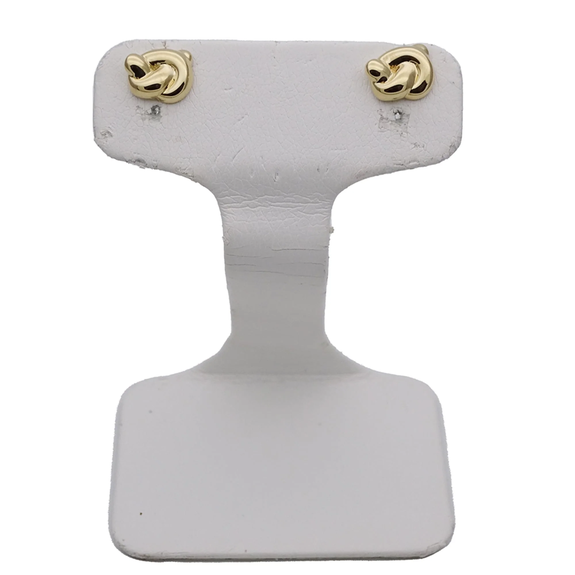 Knot Stud Earrings 18K Yellow Gold 18K Yellow Gold - Image 2