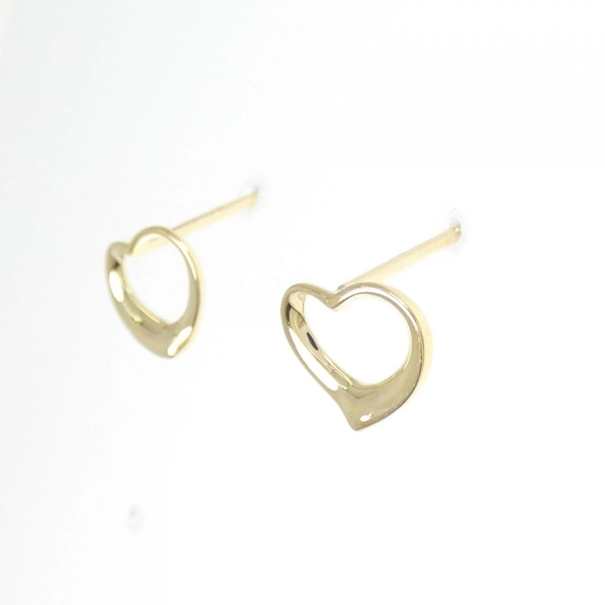 Open Heart Earrings 10mm - Image 2